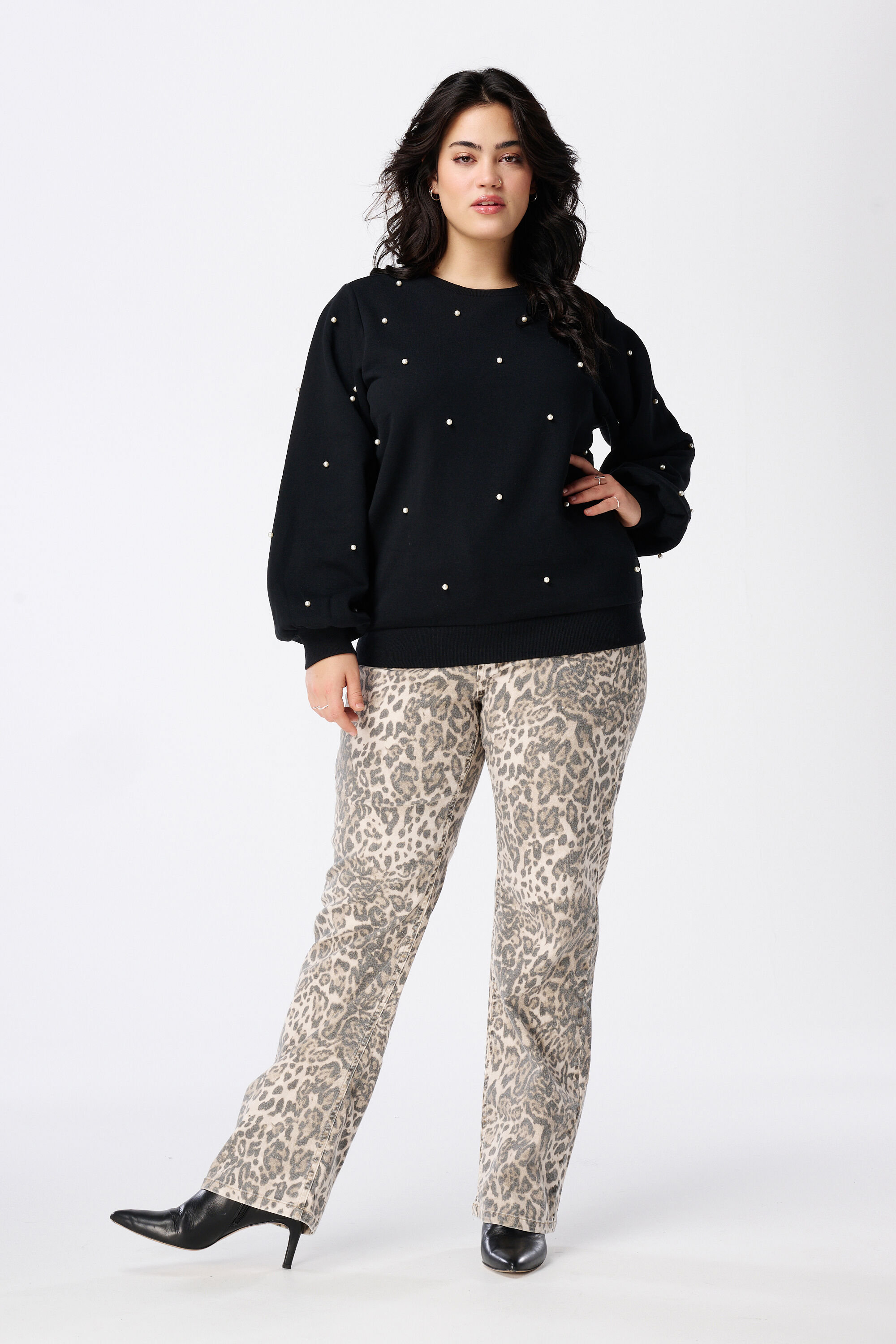 Sweater met parels image number 5