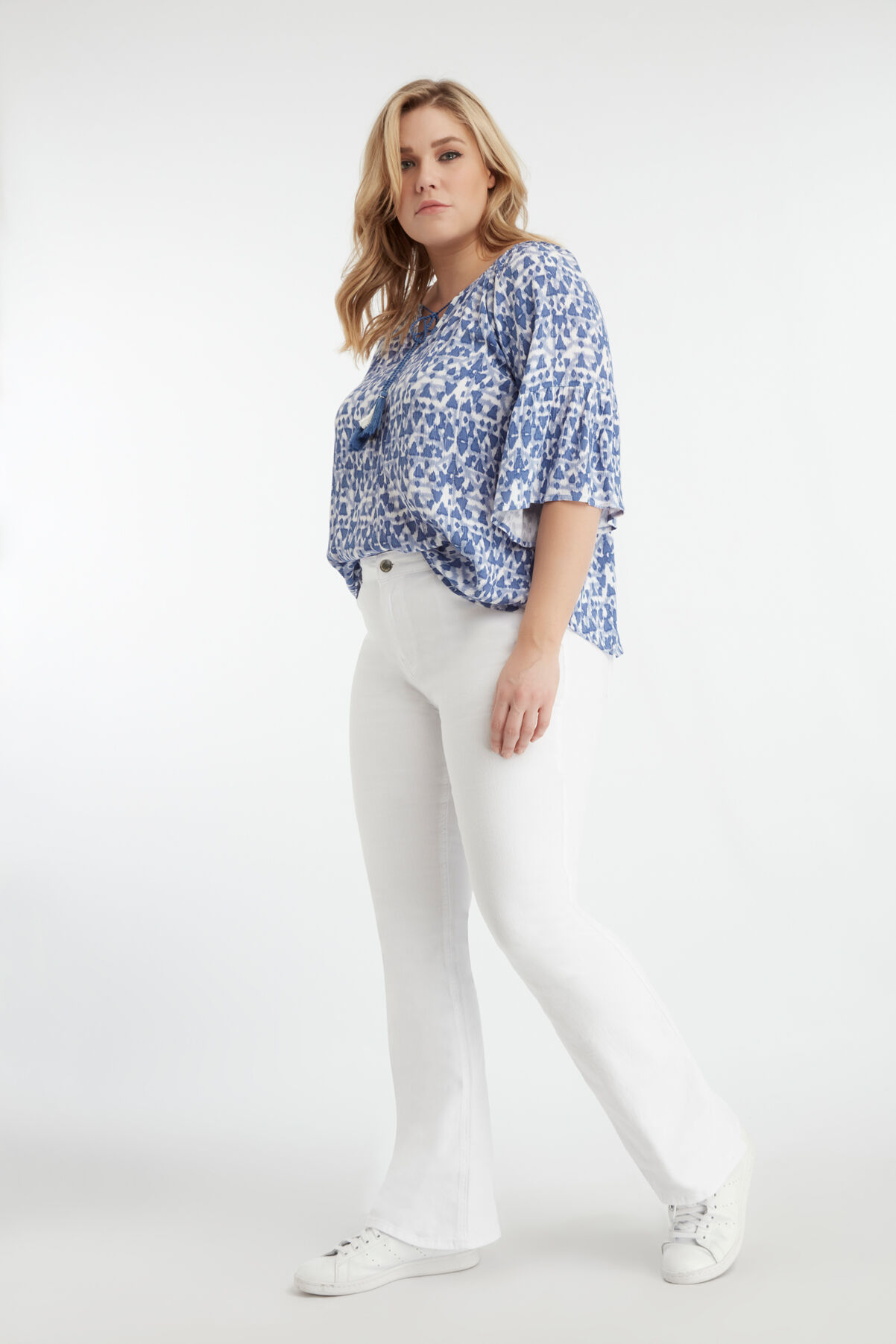 Blouse met klokmouw image number 5