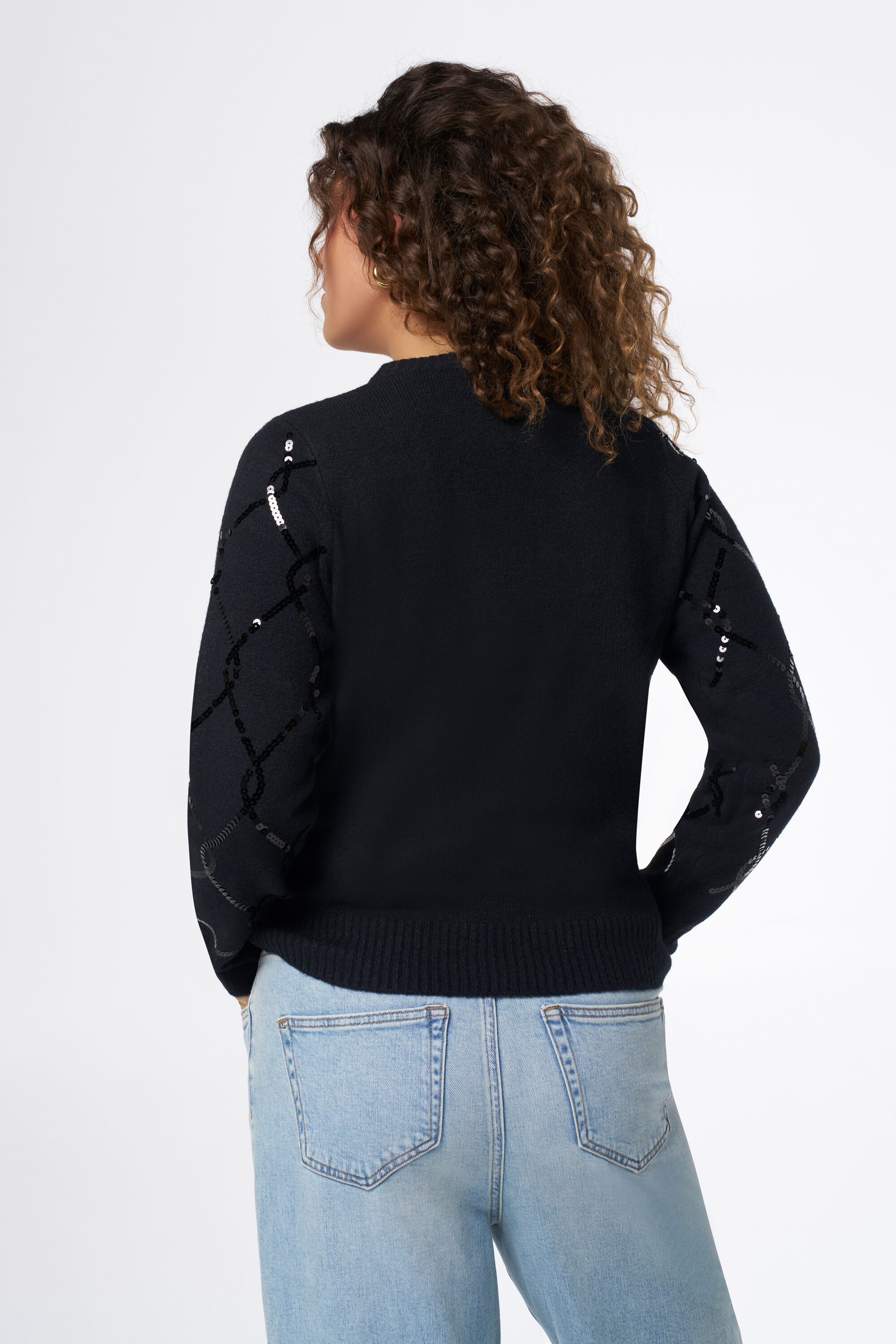 Trui met pailetten image number 3