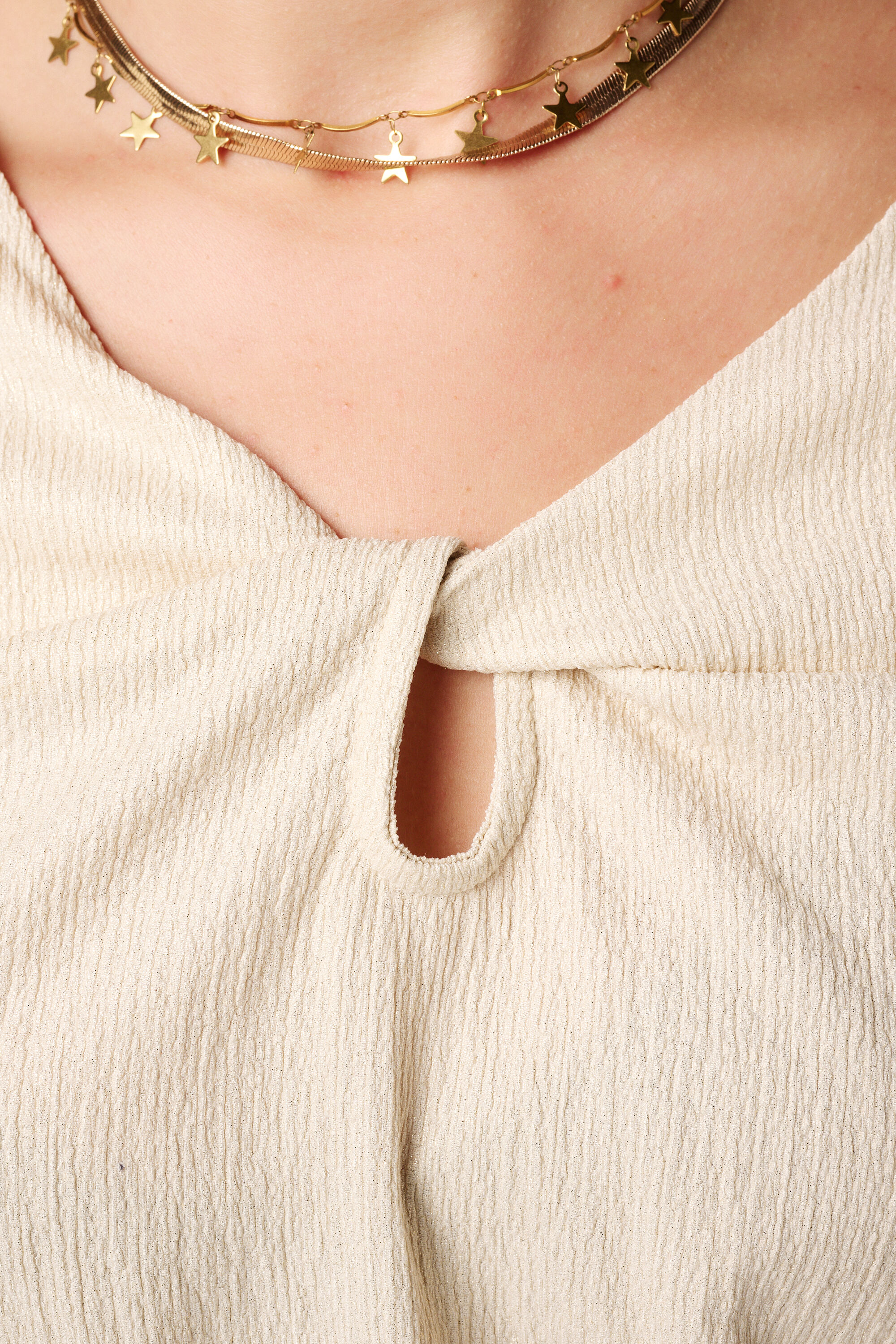 Top met opengewerkt detail image number 6