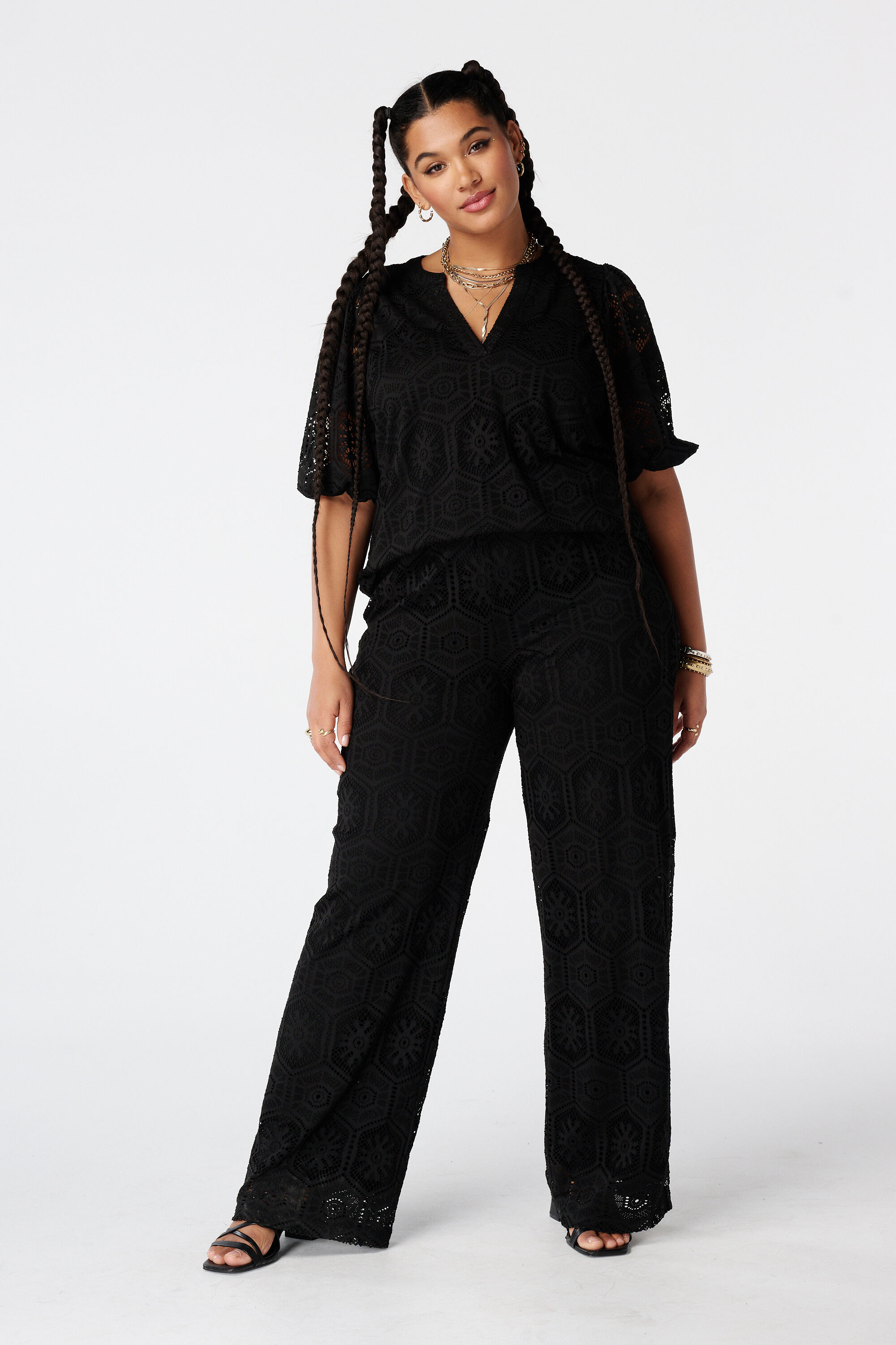 Broek met crochet