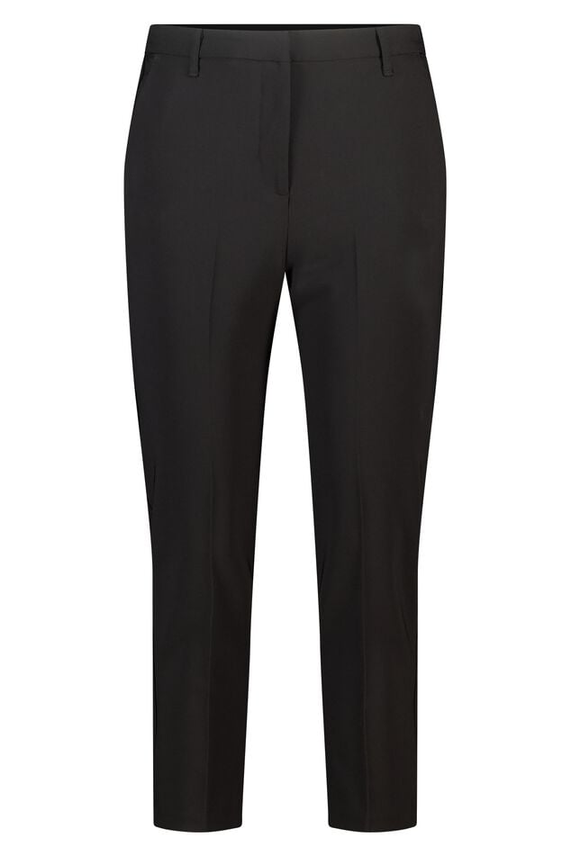 Straight leg pantalon met elastische taille image number 0