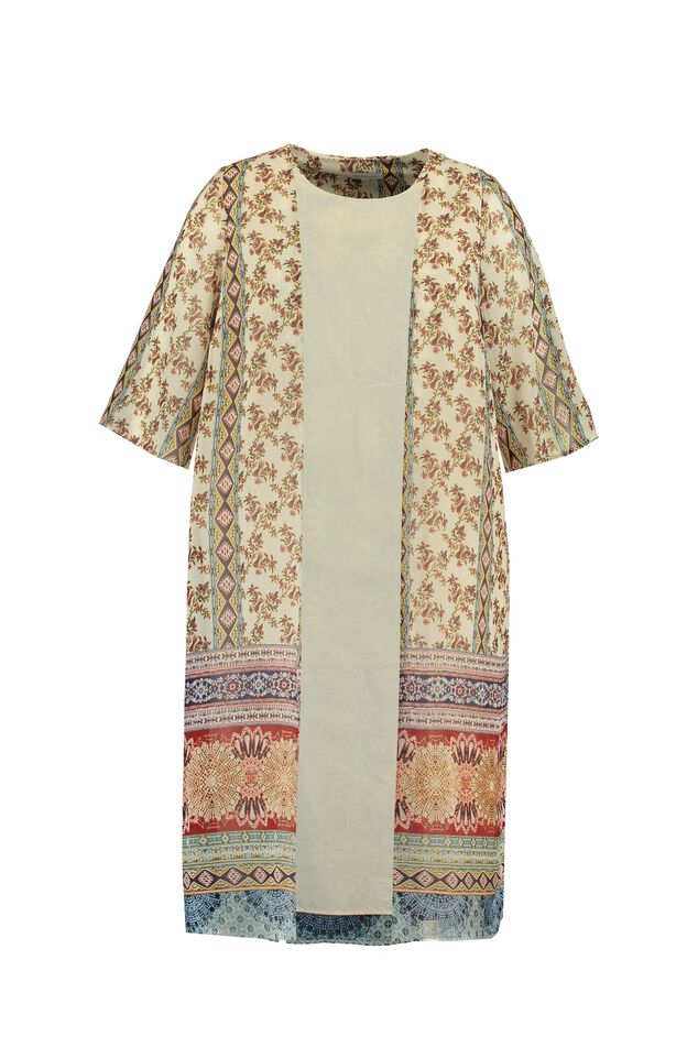 Kimono met print image number 1