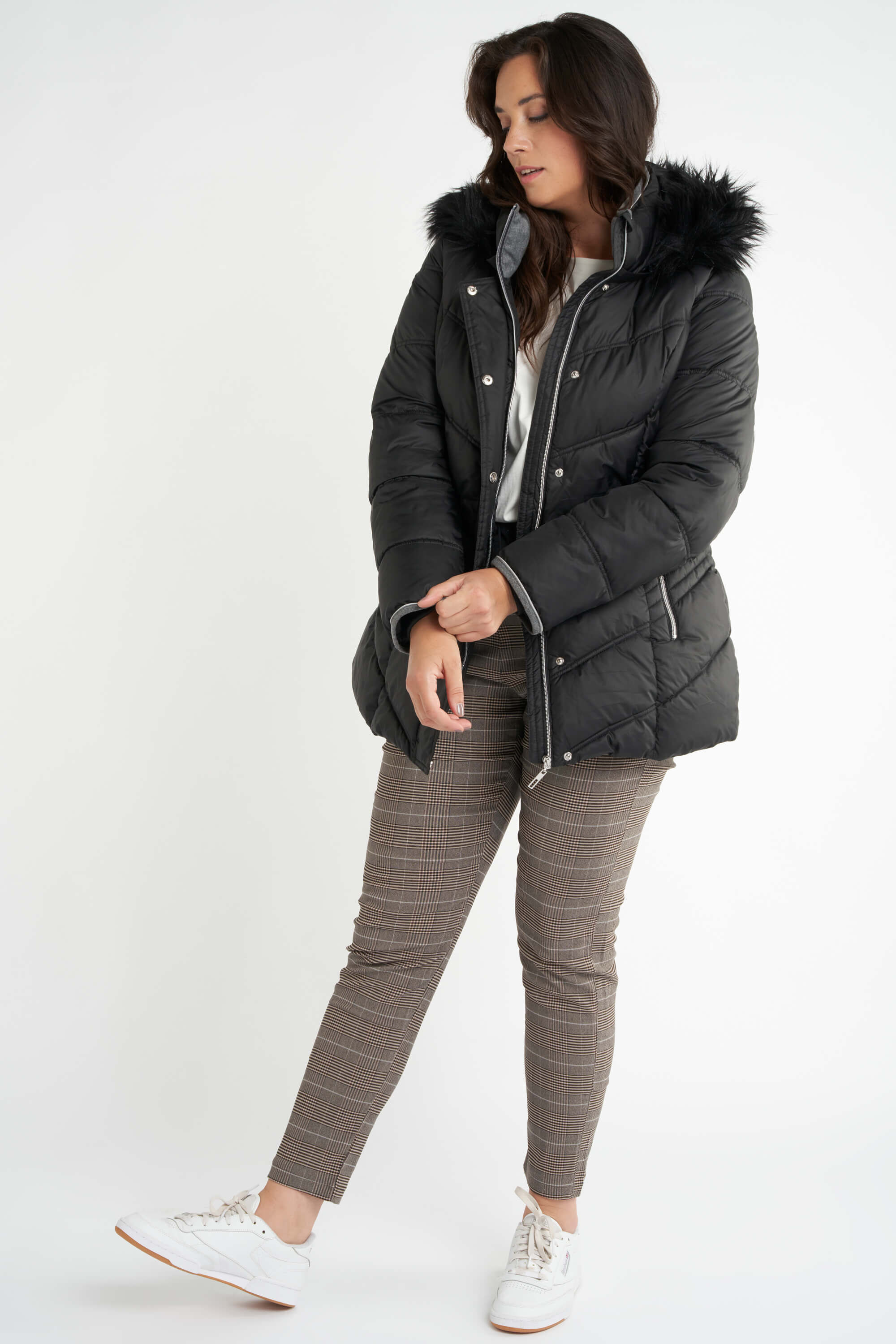 Gewatteerde jas  image number 6