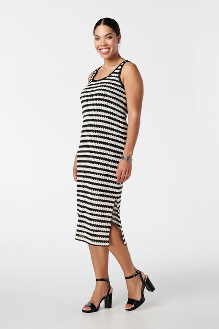 Maxi jurk met strepen Maxi jurk met strepen