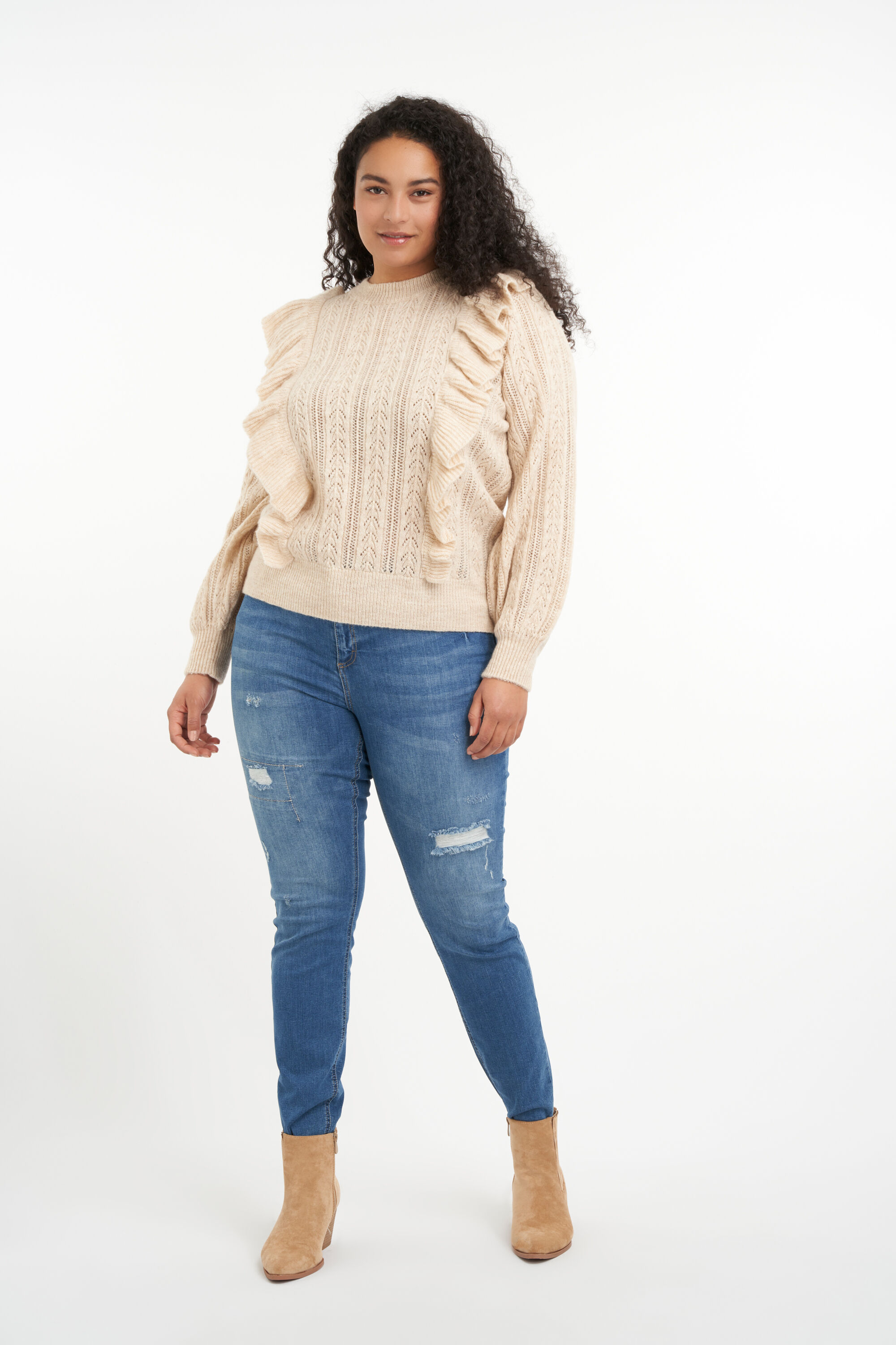 Trui met ruffles image number 5