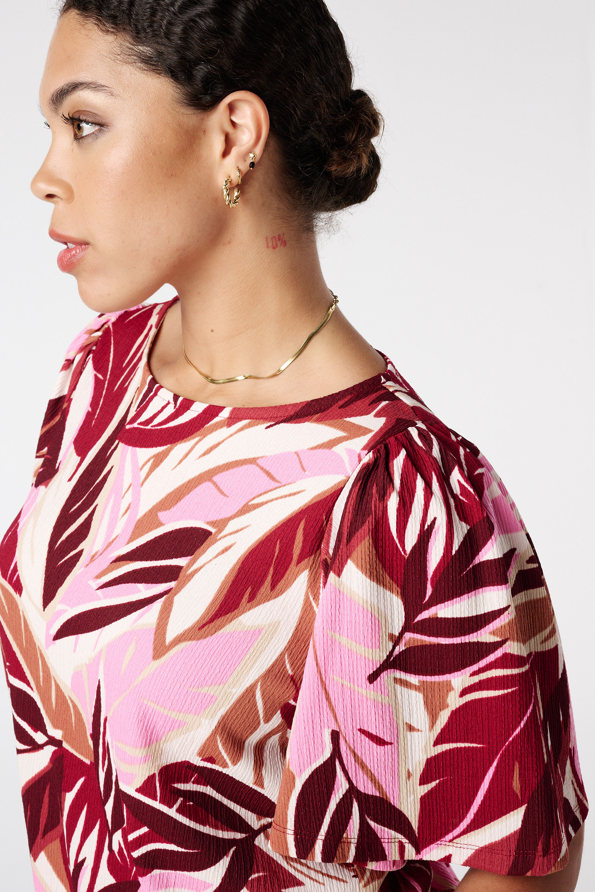 Top met print image number 4