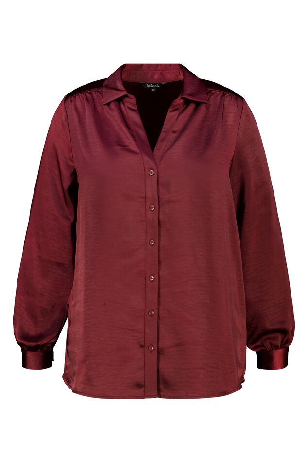 Blouse in satijnen look image number 1