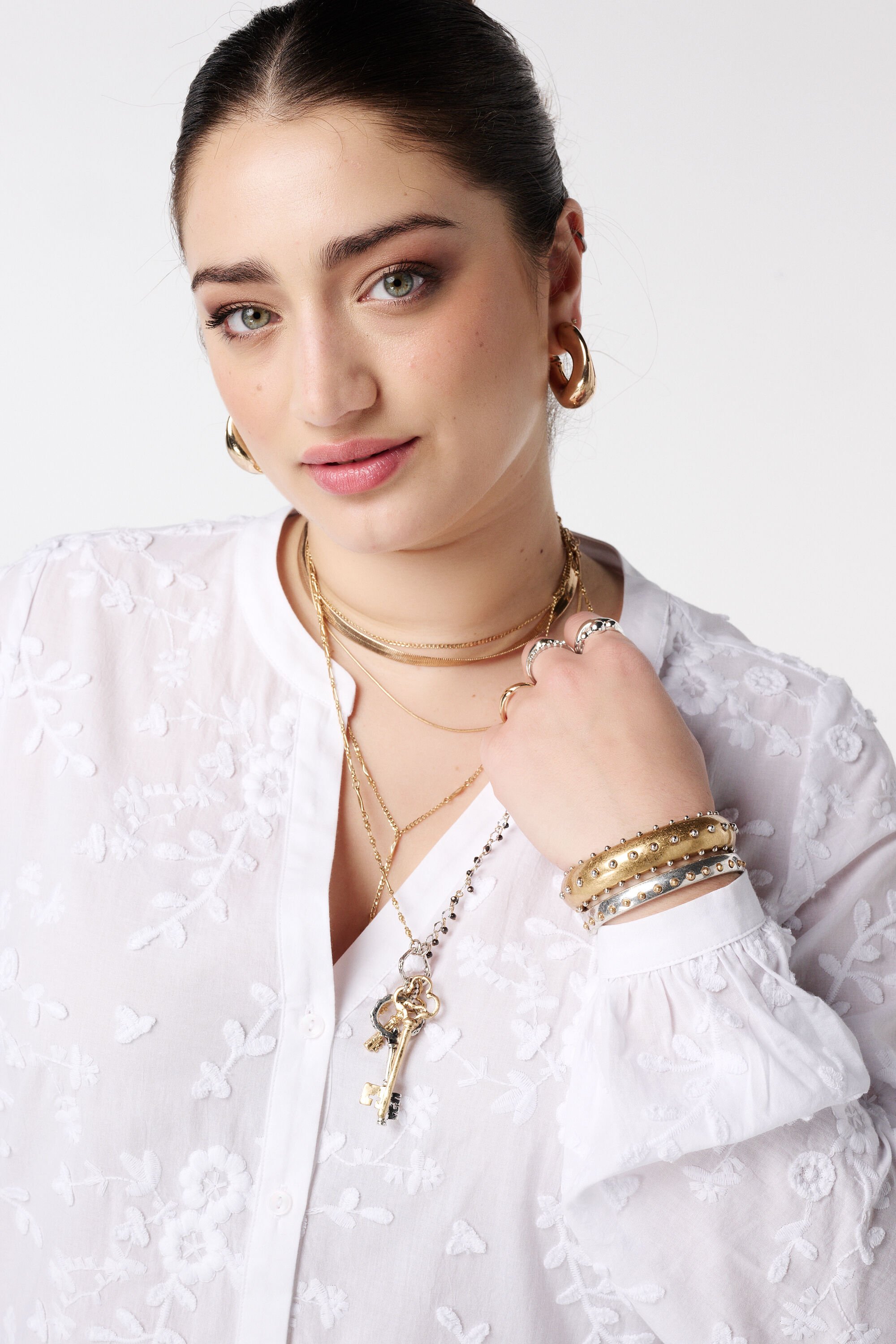 Blouse met bloemenprint image number 4