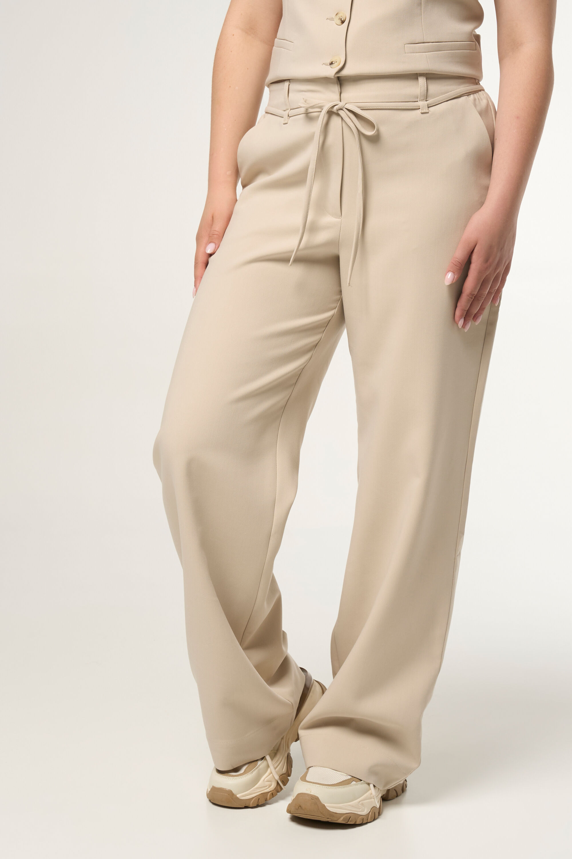 Wide leg broek image number 5