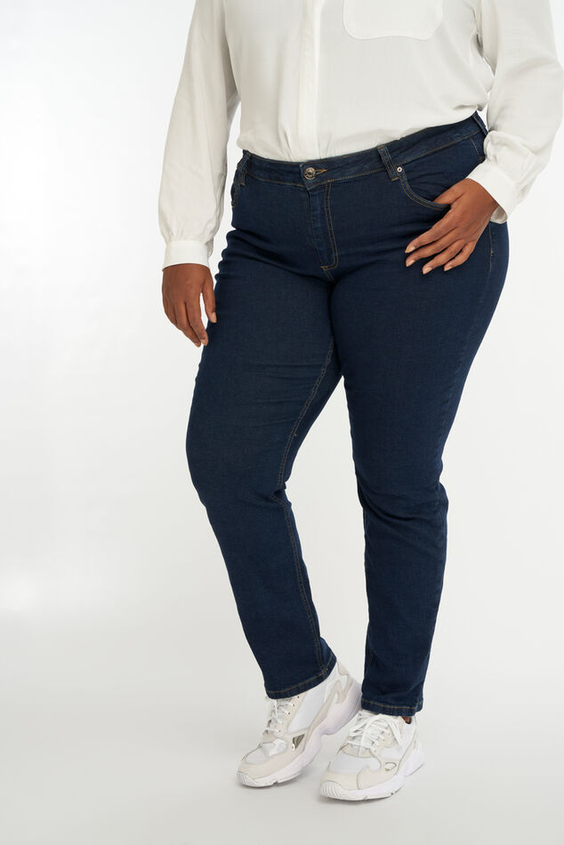 Loose leg jeans ROSE image number 4