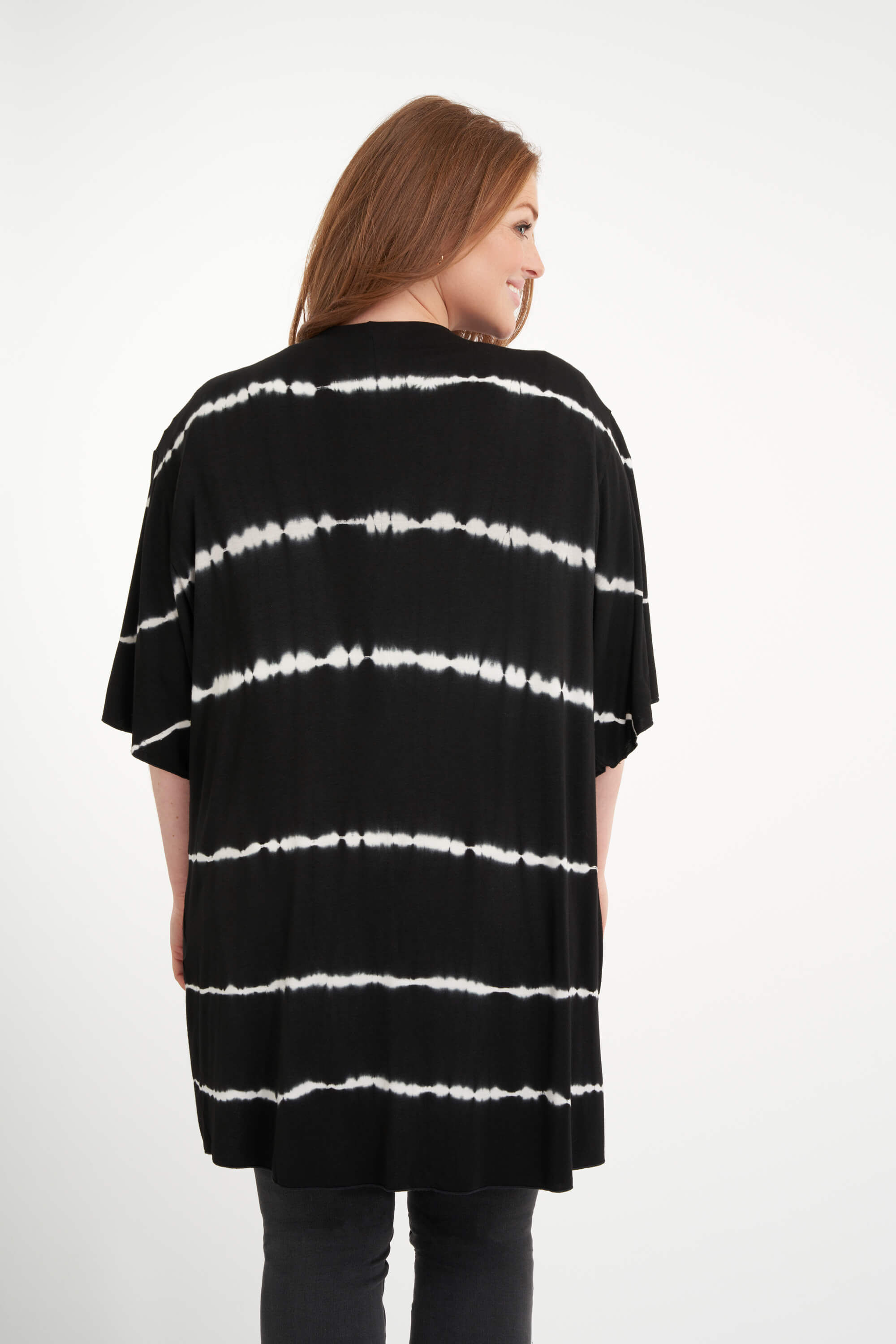 Vest met tie dye print image number 4