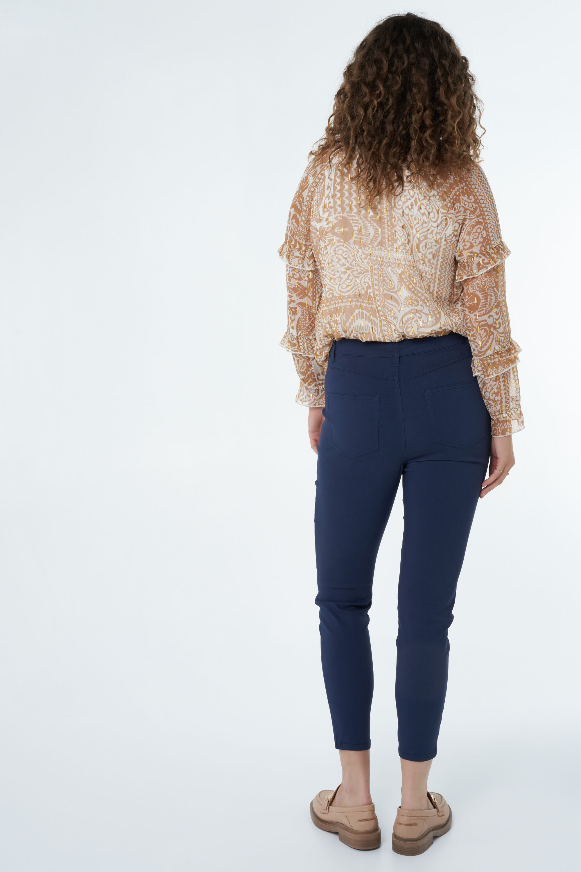 Slim leg broek image number 4