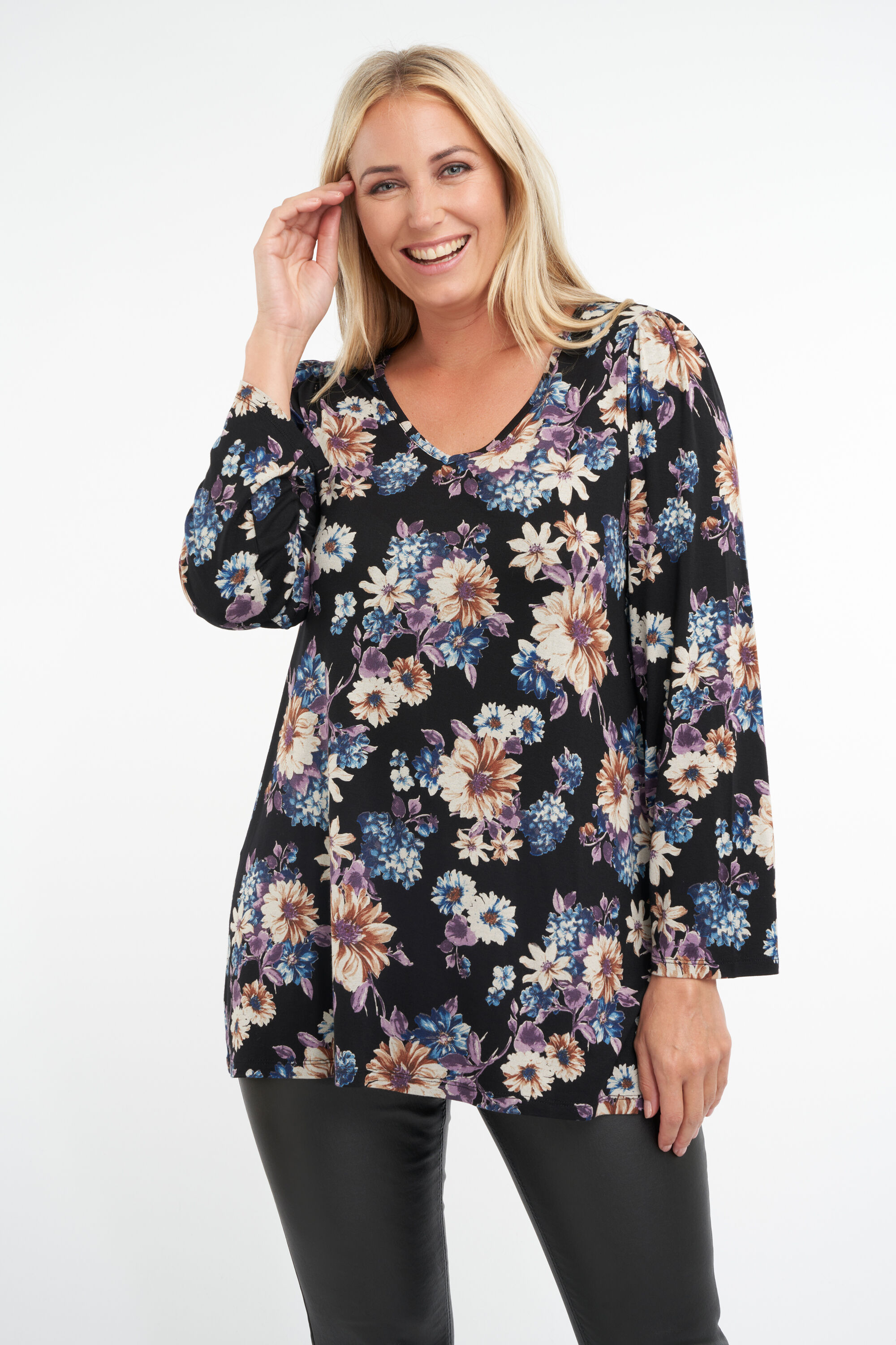 Top met print image number 4