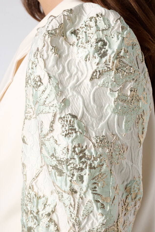 Blazer met korte mouwen met opdruk image number 6