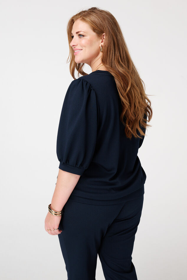 Top met pofmouw image number 3