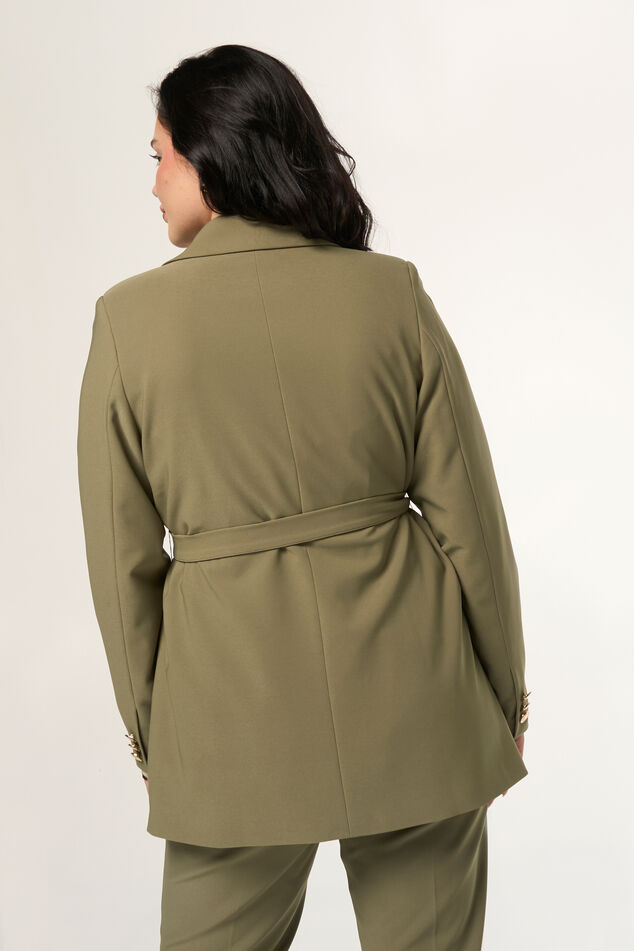 Blazer met ceintuur image number 3