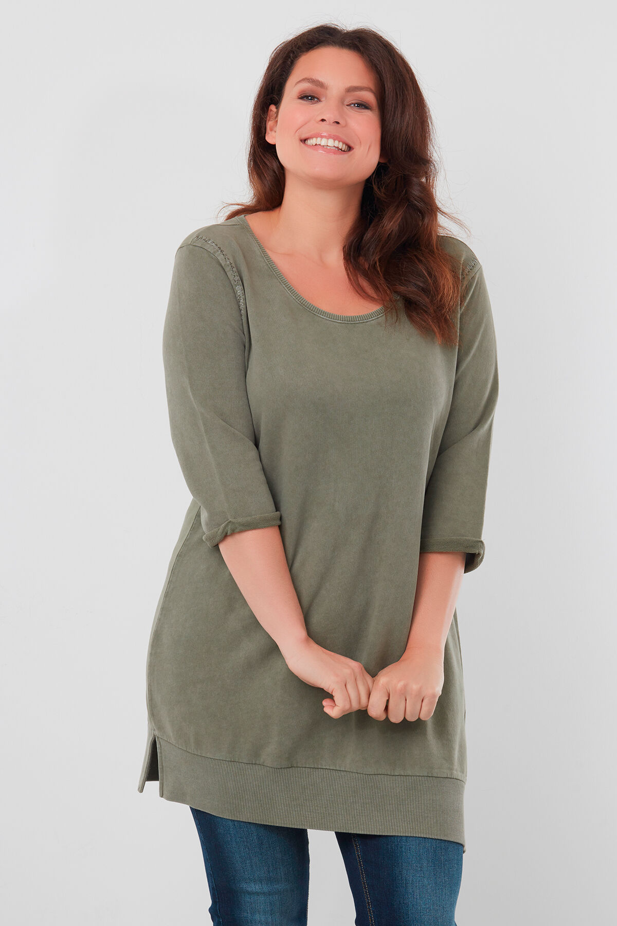 Lange sweater clearance