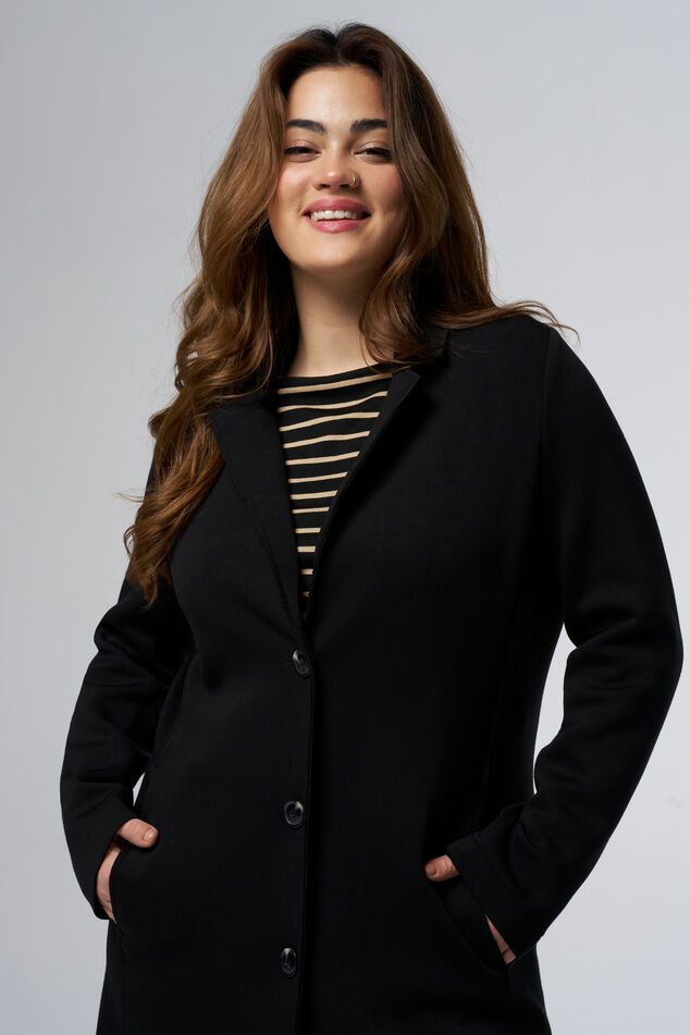 Mantel met knopen image number 0