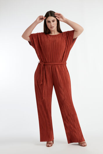 Pliss&eacute; jumpsuit