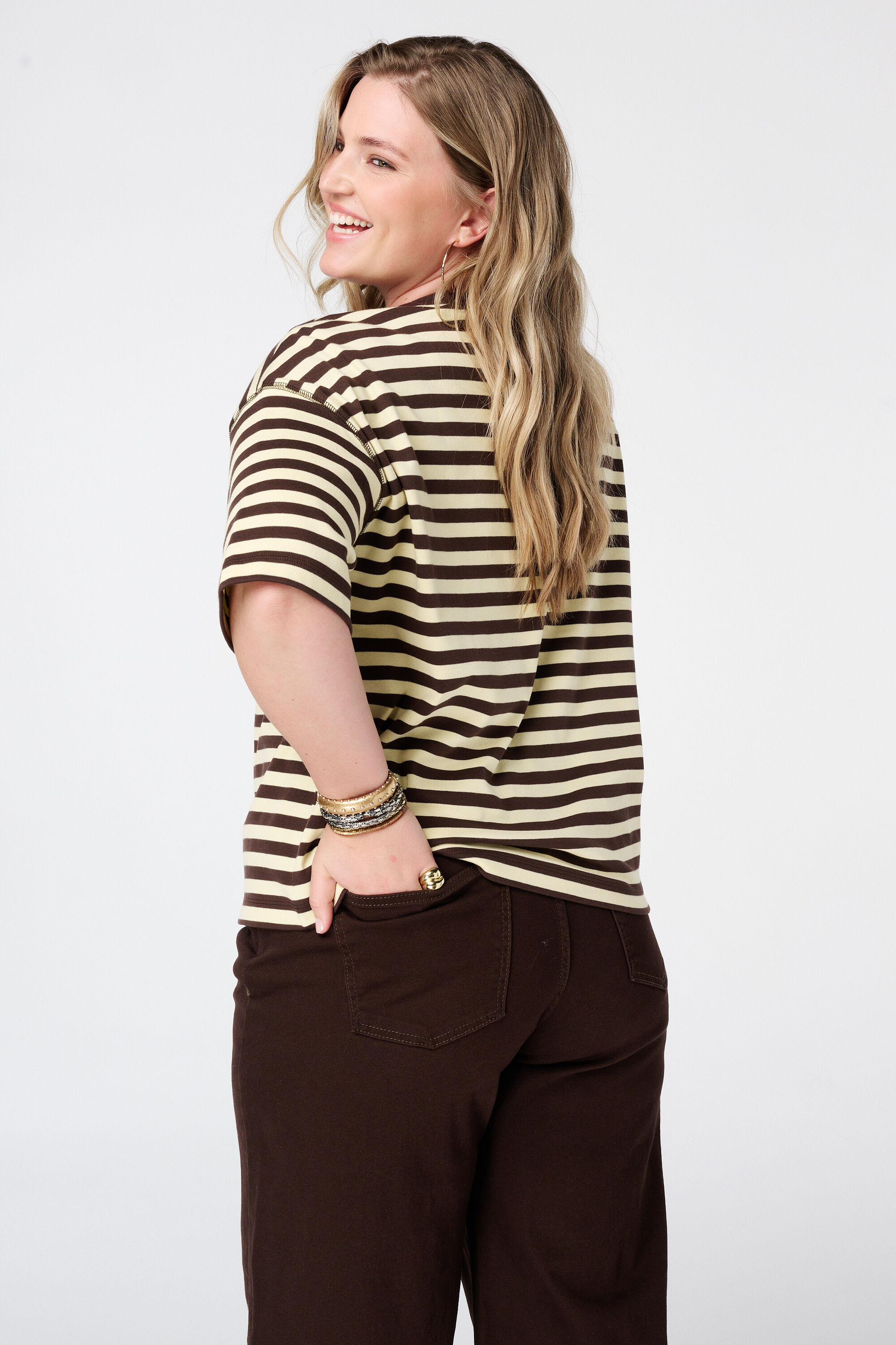 Gestreept t-shirt image number 3