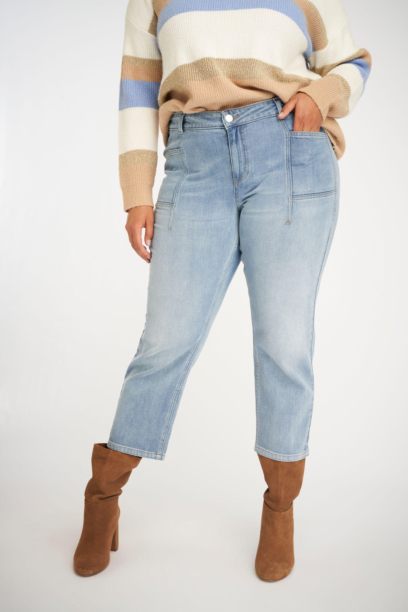 Jeans met steekzakken image number 4