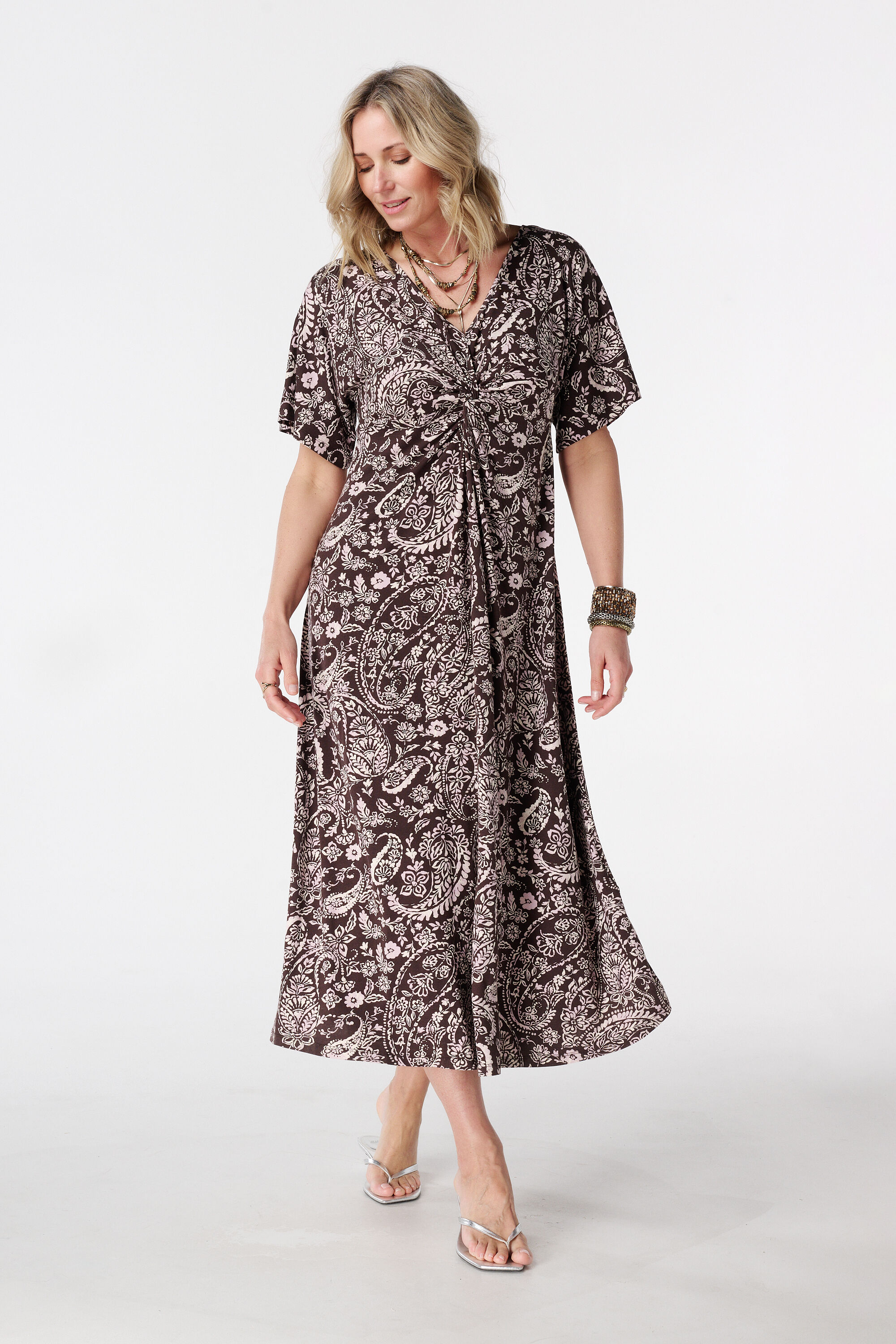 Maxi jurk met print image number 5