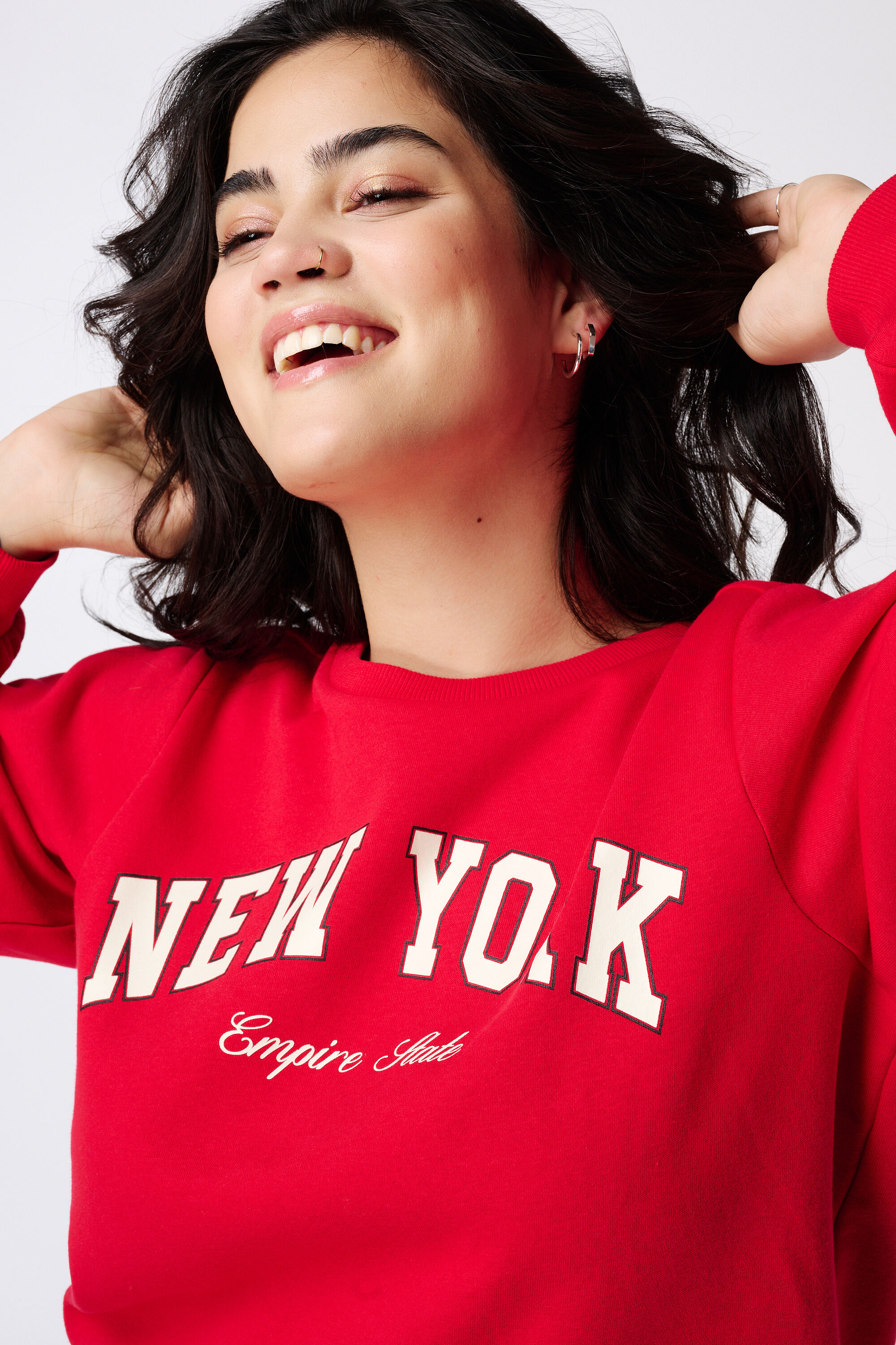 Sweater met tekst image number 4