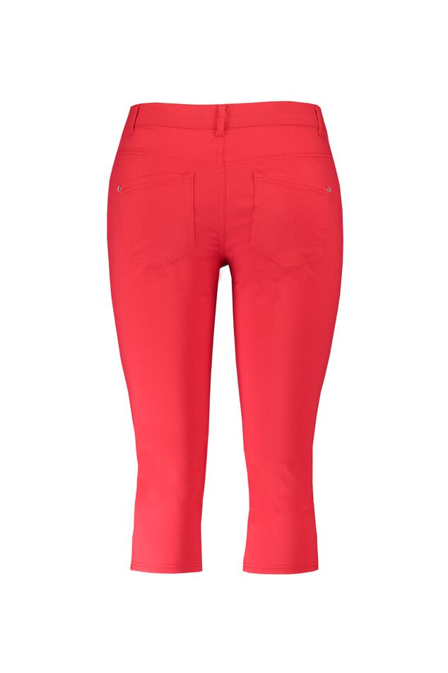 Capri broek met ritsjes image number 2