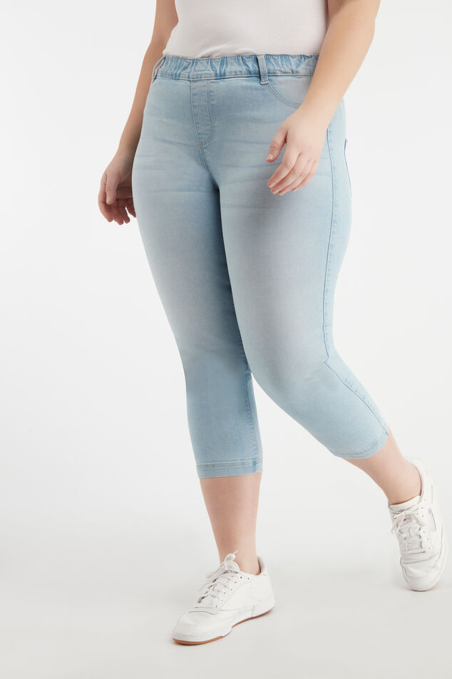 Slim fit 7/8 tregging POPPY image number 4