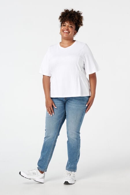 Skinny leg high waist jeans CHERRY Skinny leg high waist jeans CHERRY