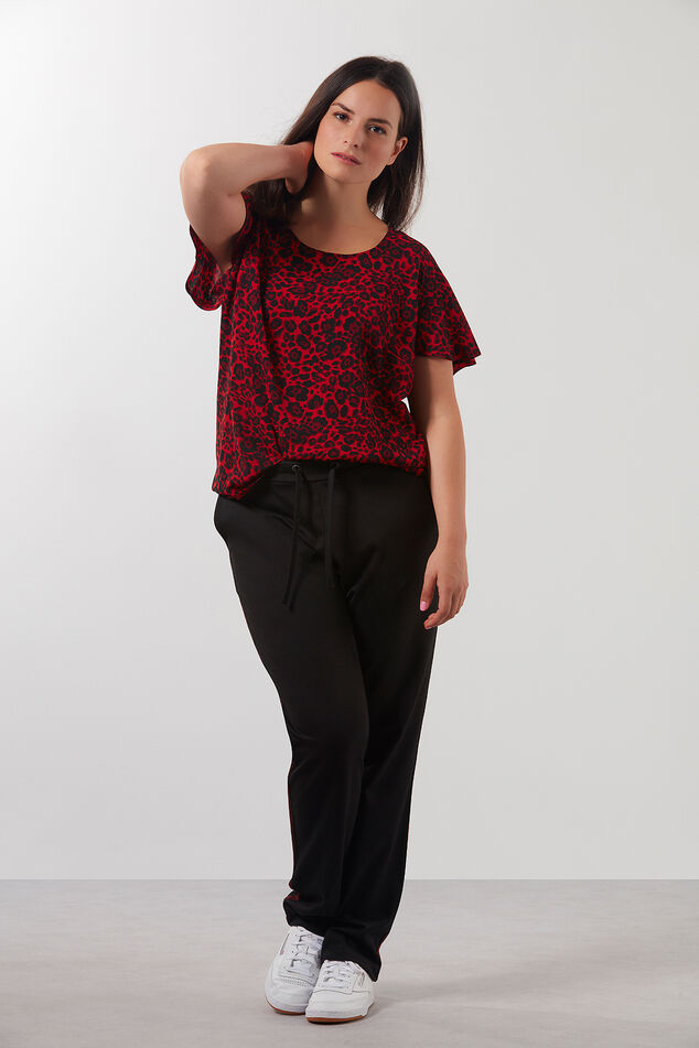 Blouse met all-over print image number 0