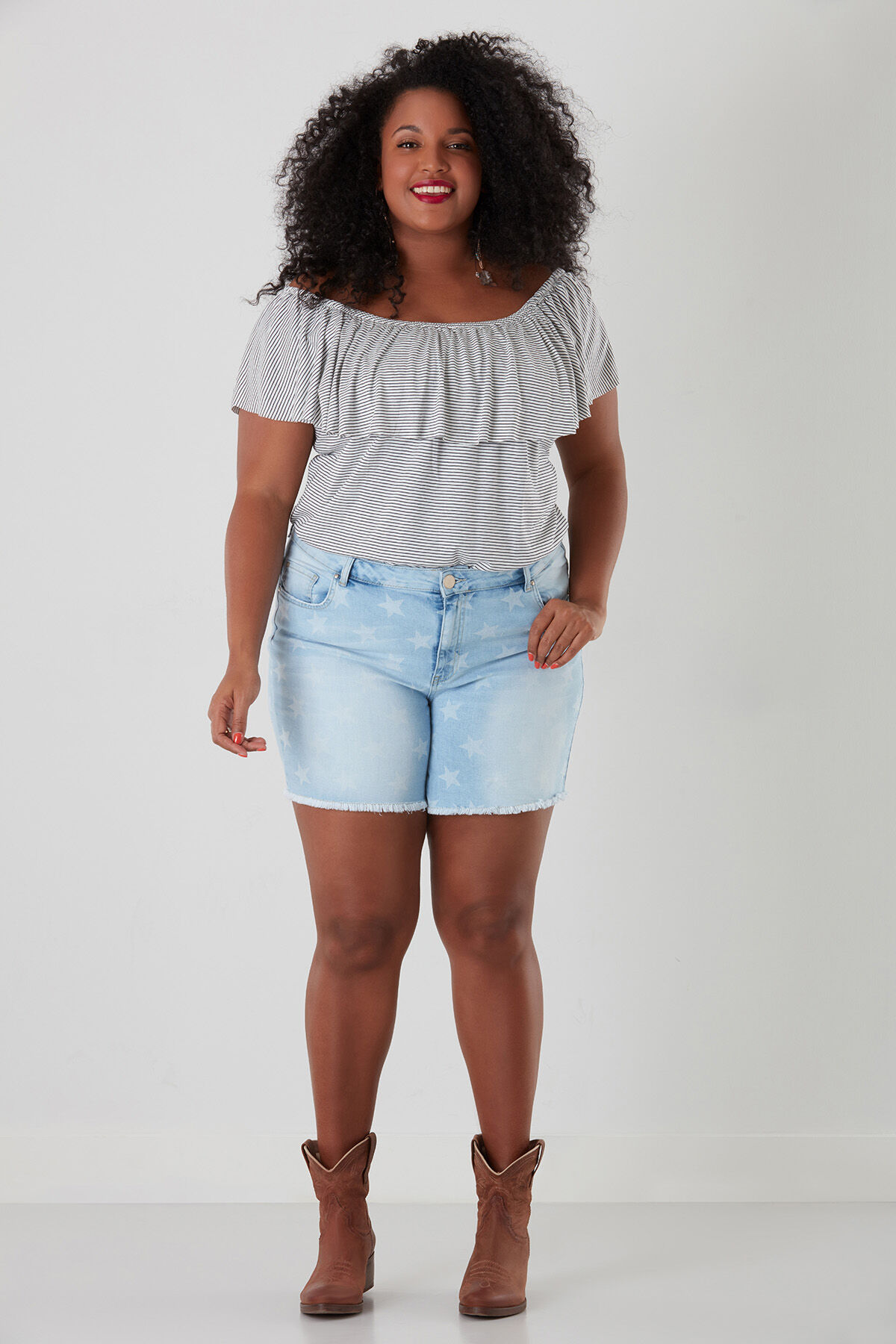 Off shoulder top met ruche image number 3