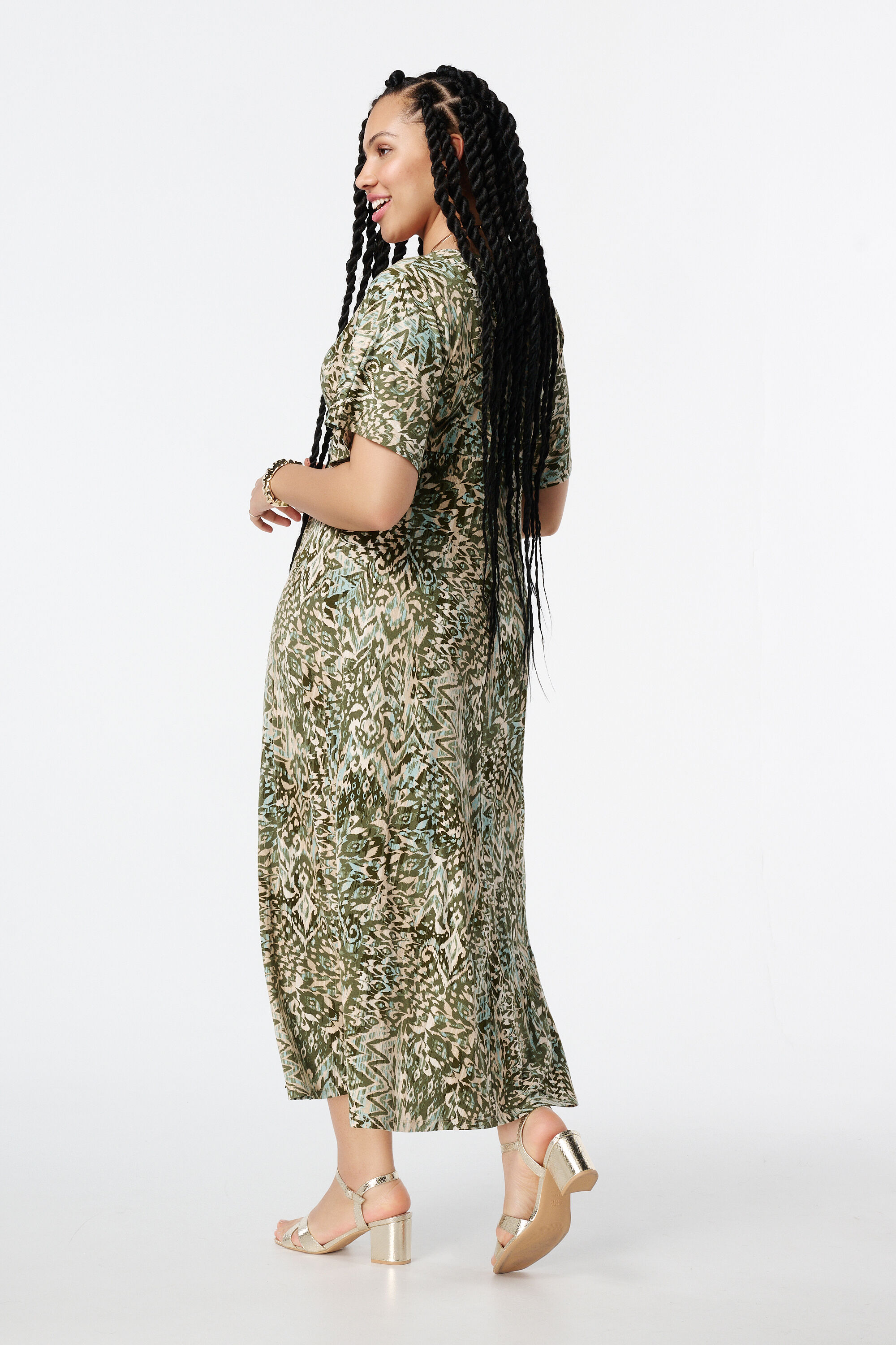 Jurk met twistdetail image number 3