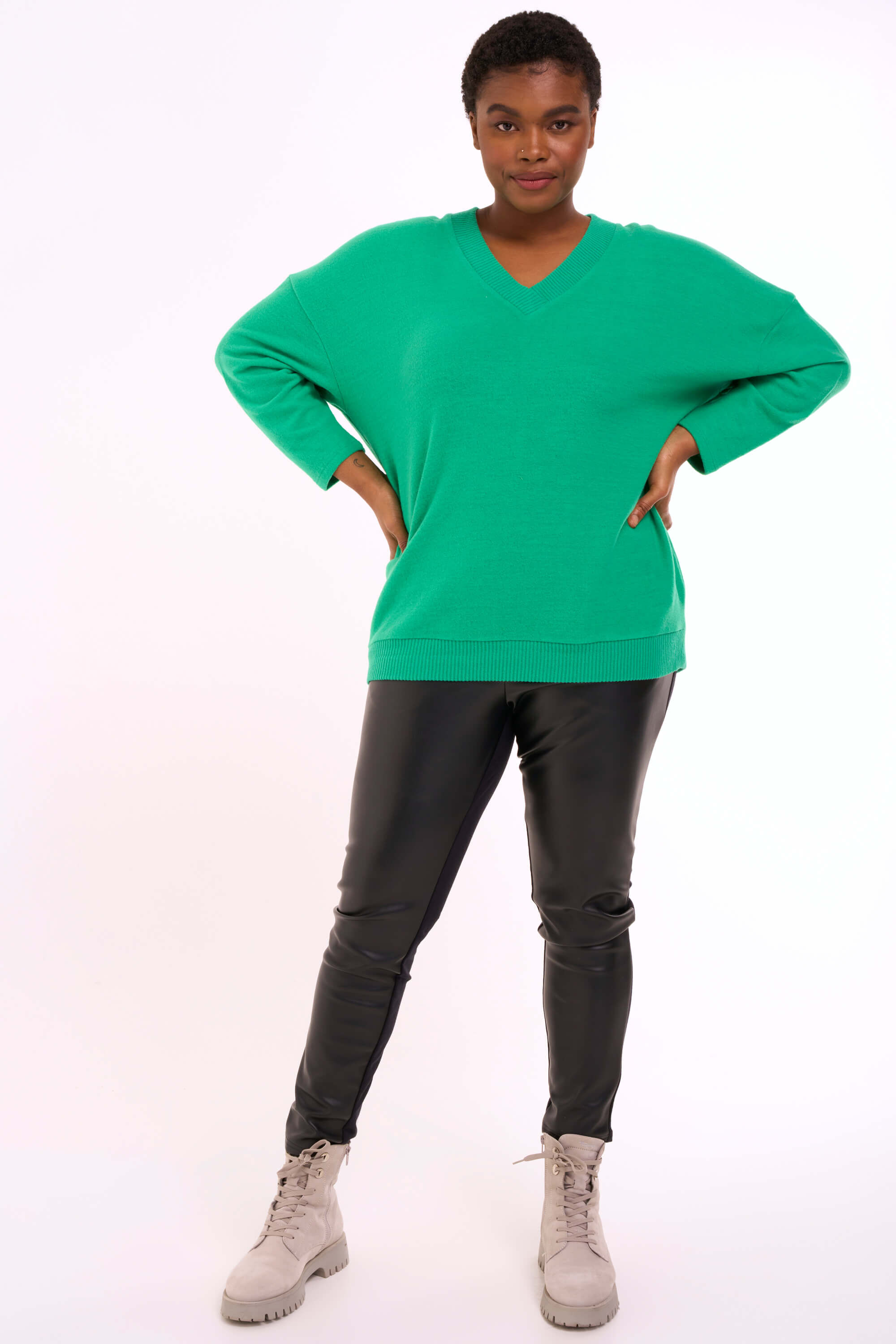 Trui met V-hals image number 5