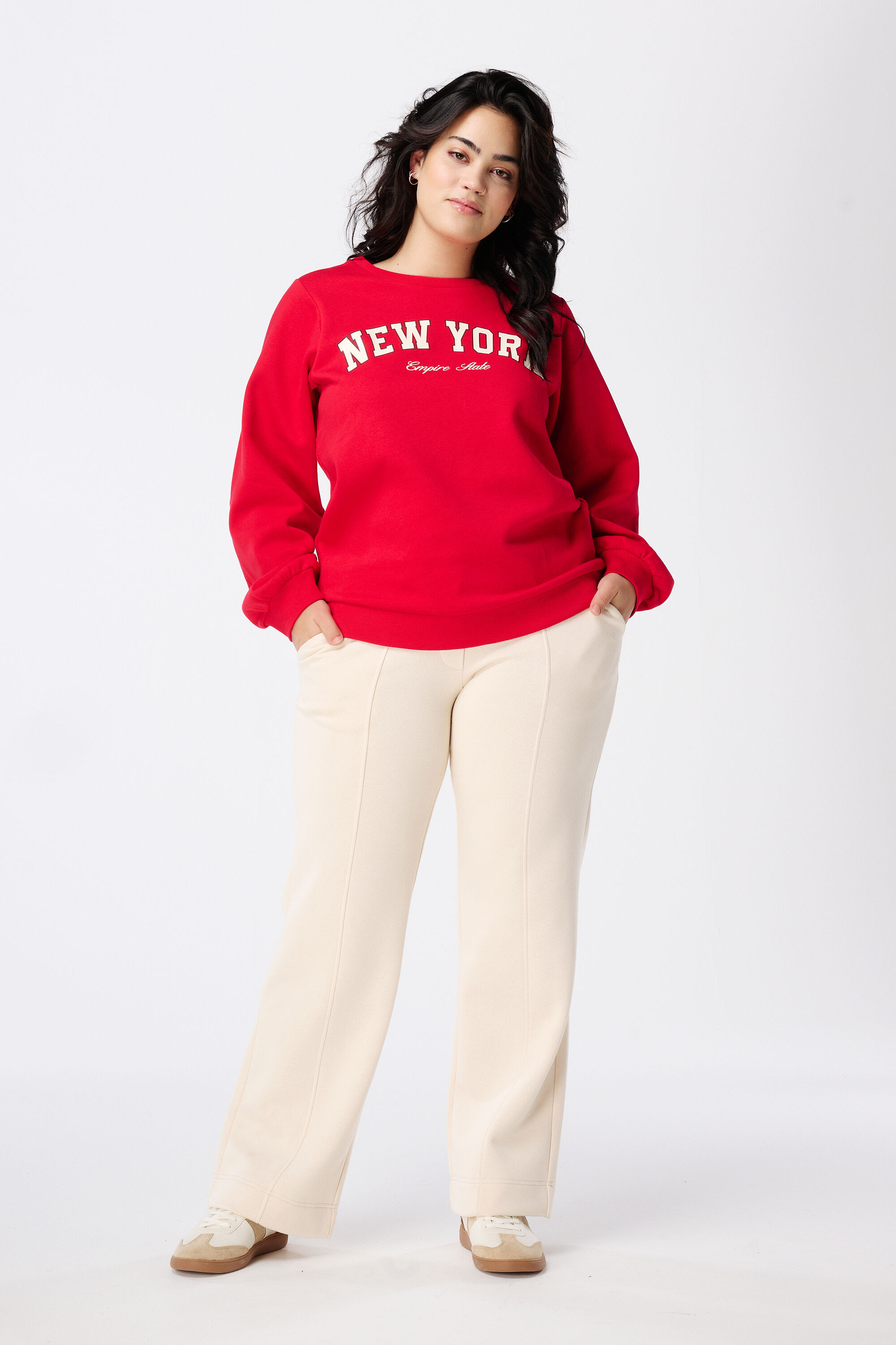 Sweater met tekst image number 5