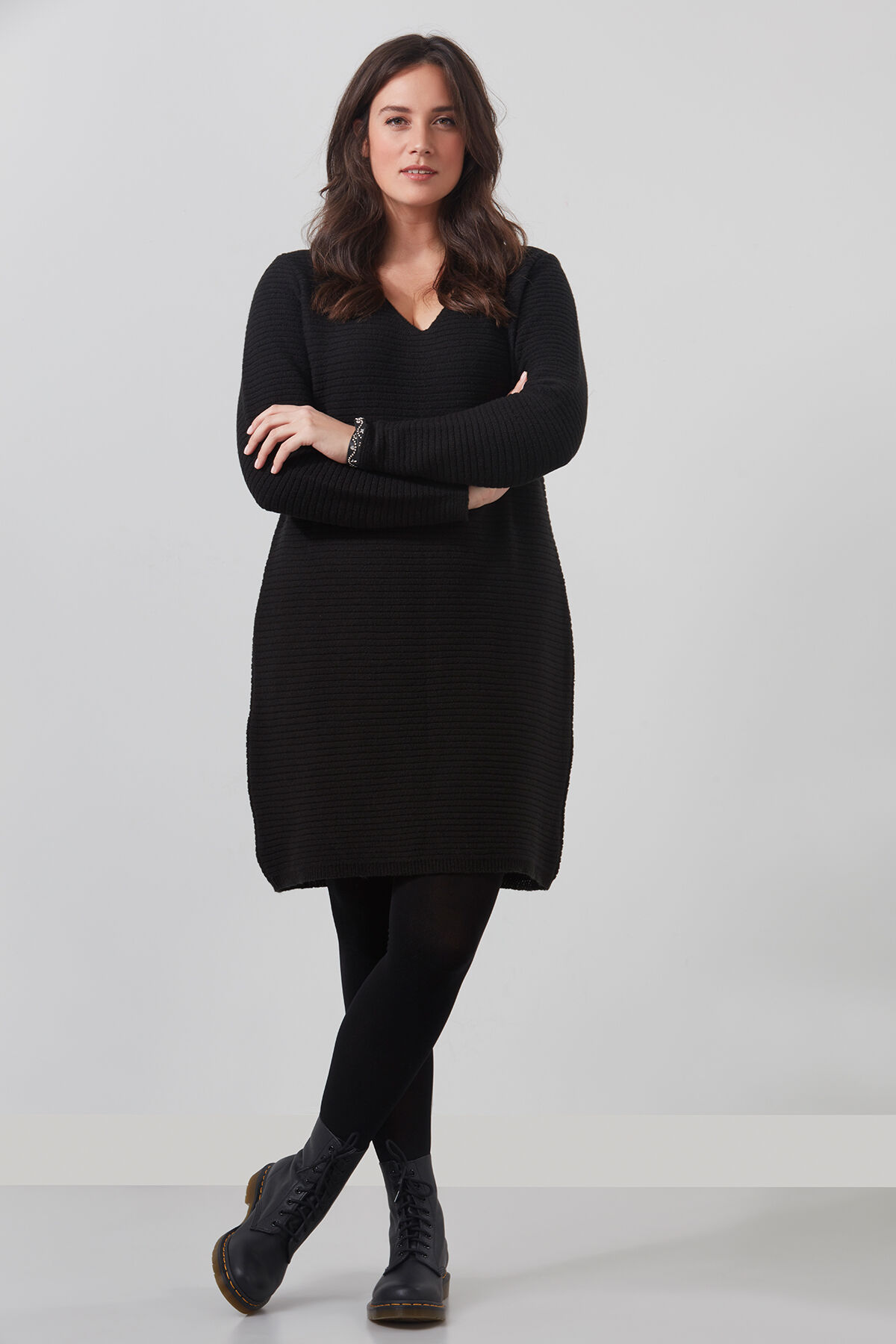 Gebreide tuniekjurk image number 3