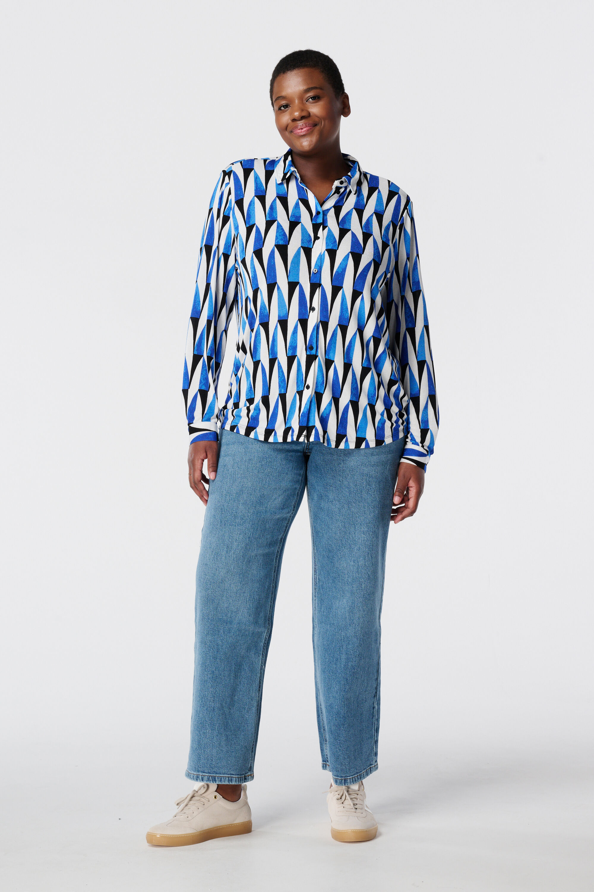 Blouse met print image number 5