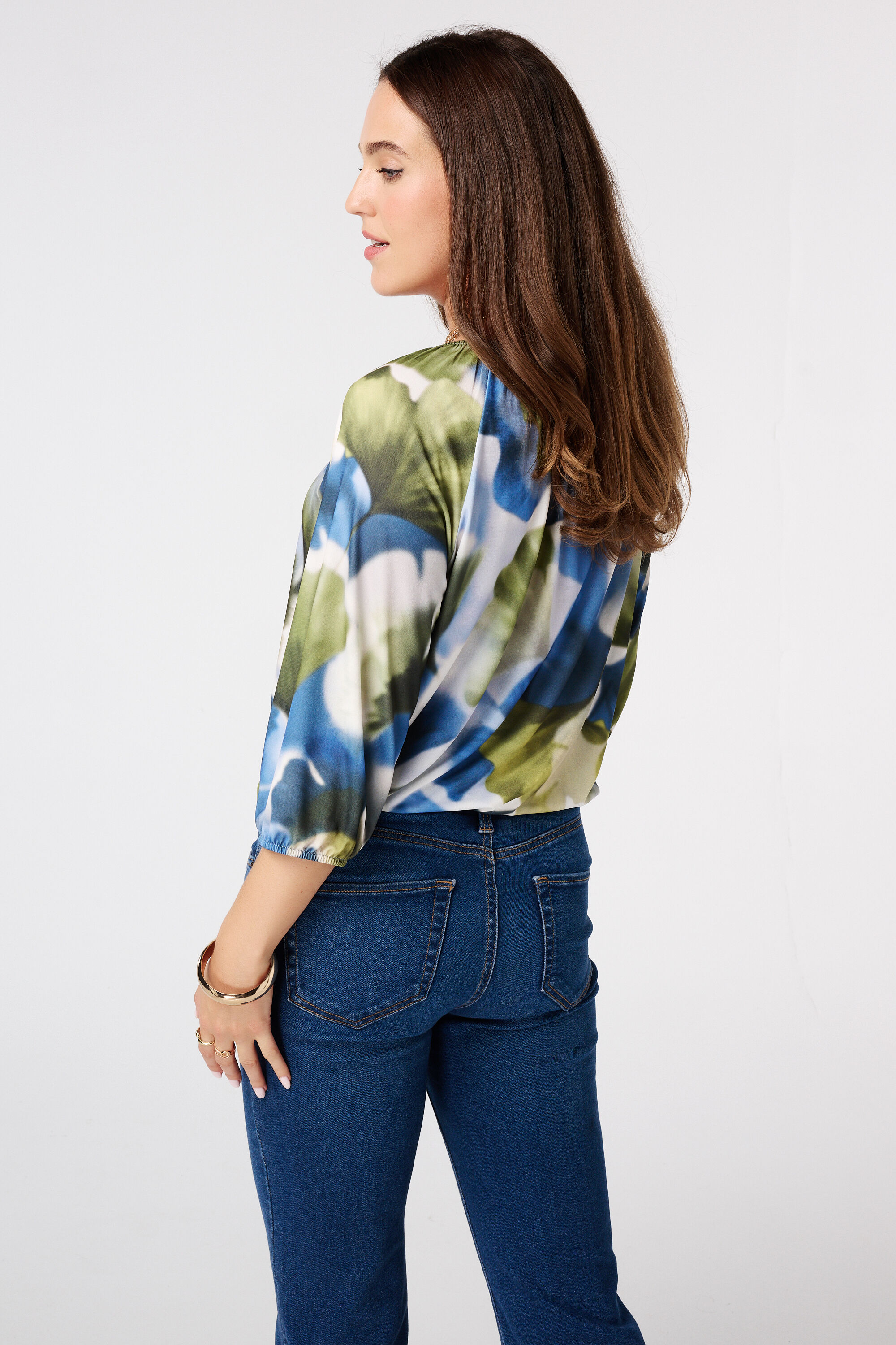 Blouse met print image number 3