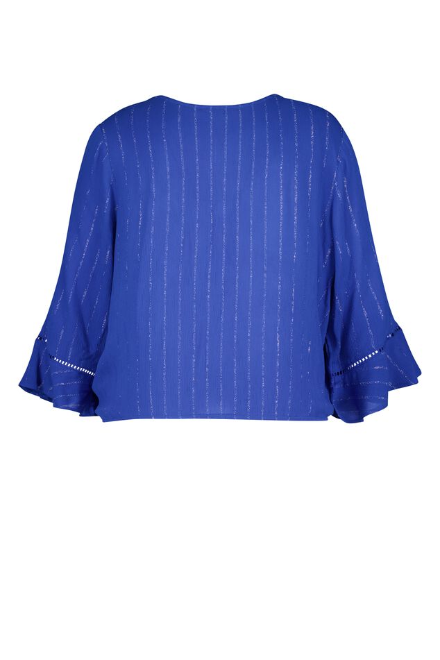 Blouse met metallic details image number 2