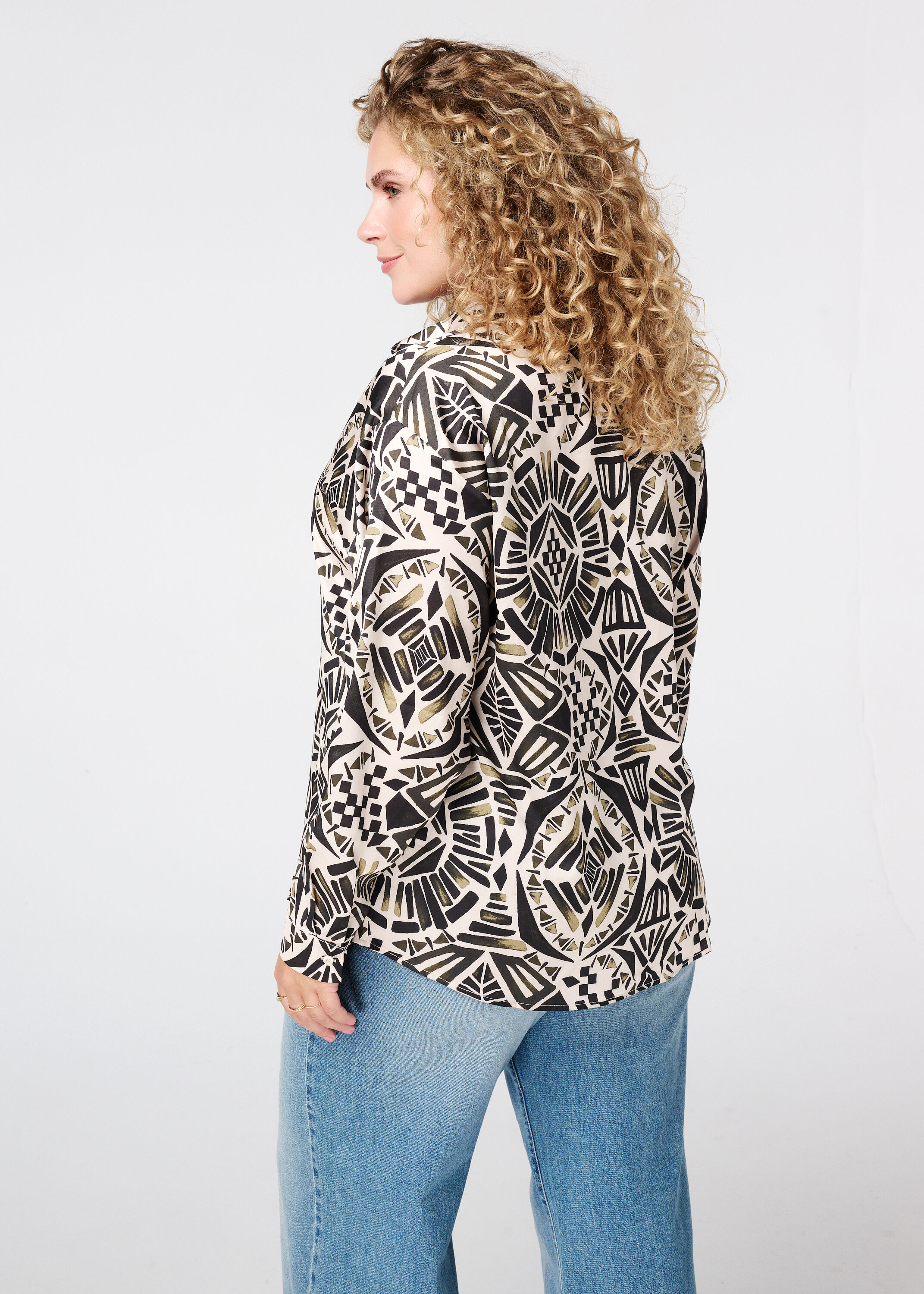 Blouse met print image number 3