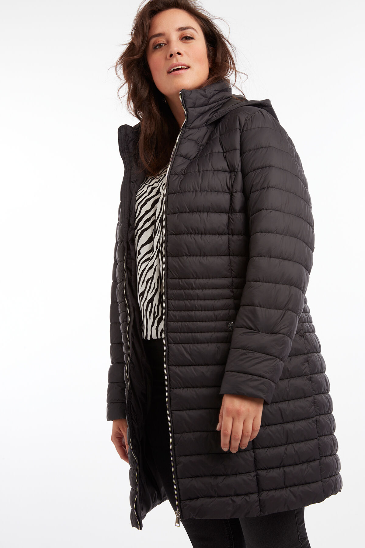 Licht gewatteerde parka image number 3