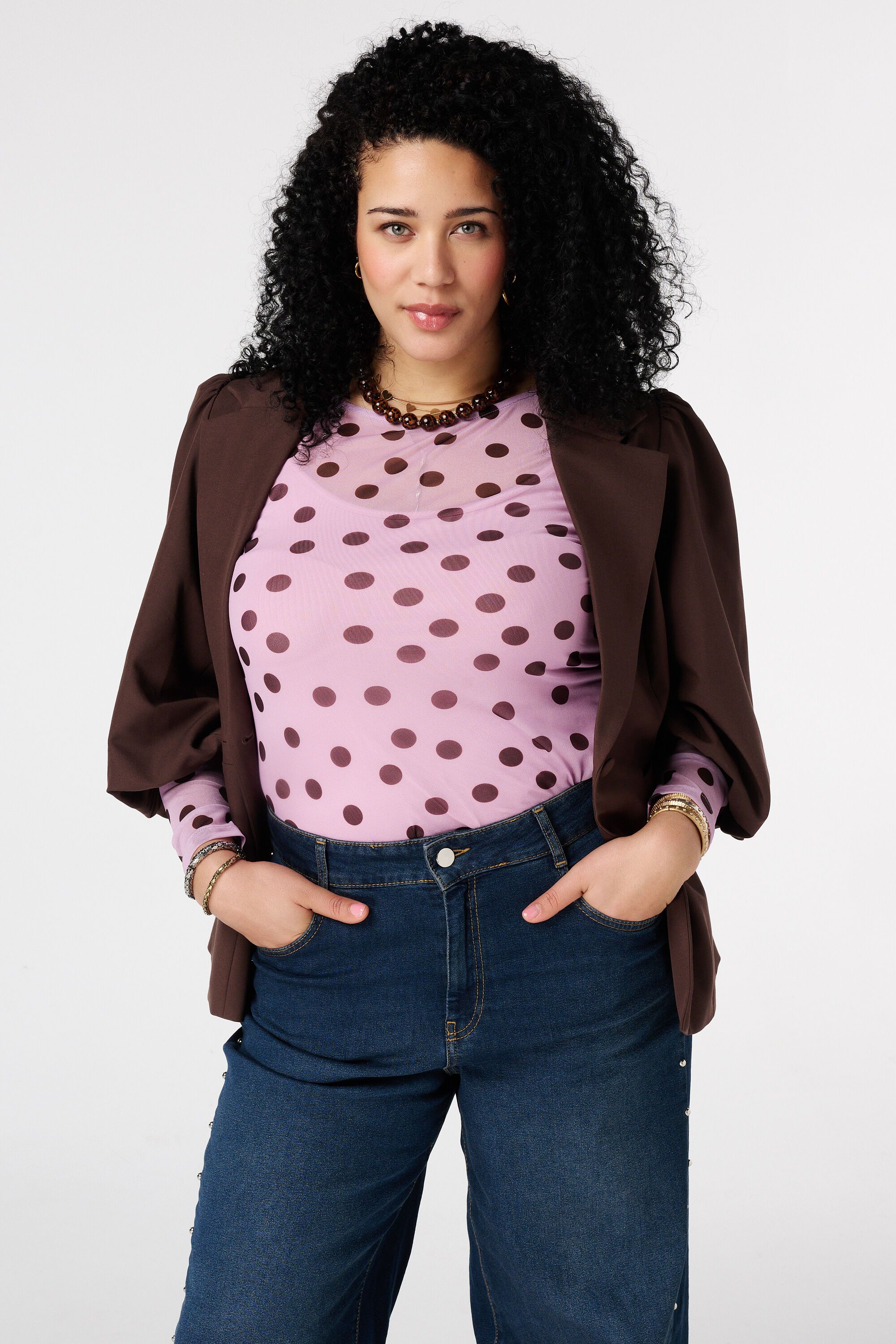 Mesh top met print image number 0