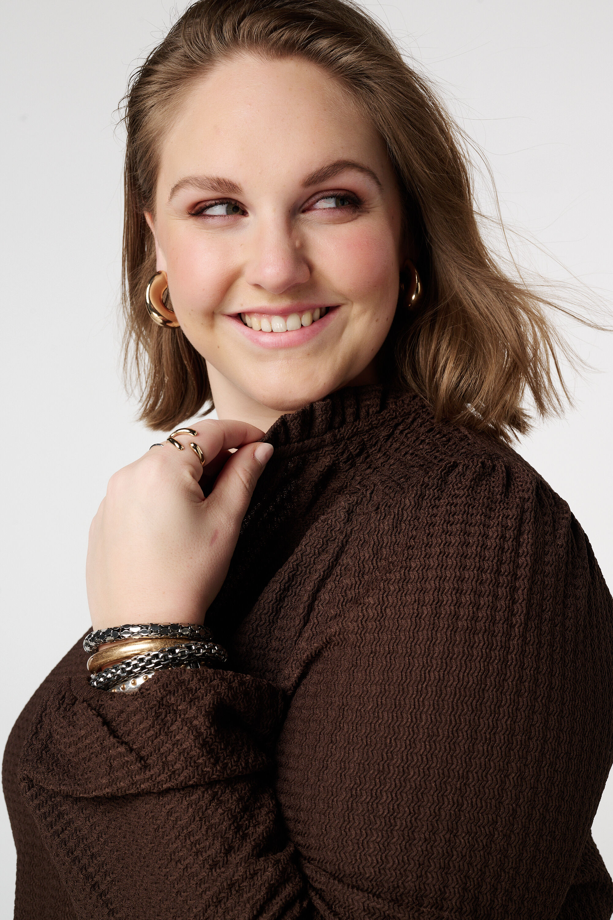 Top met ruffles image number 4