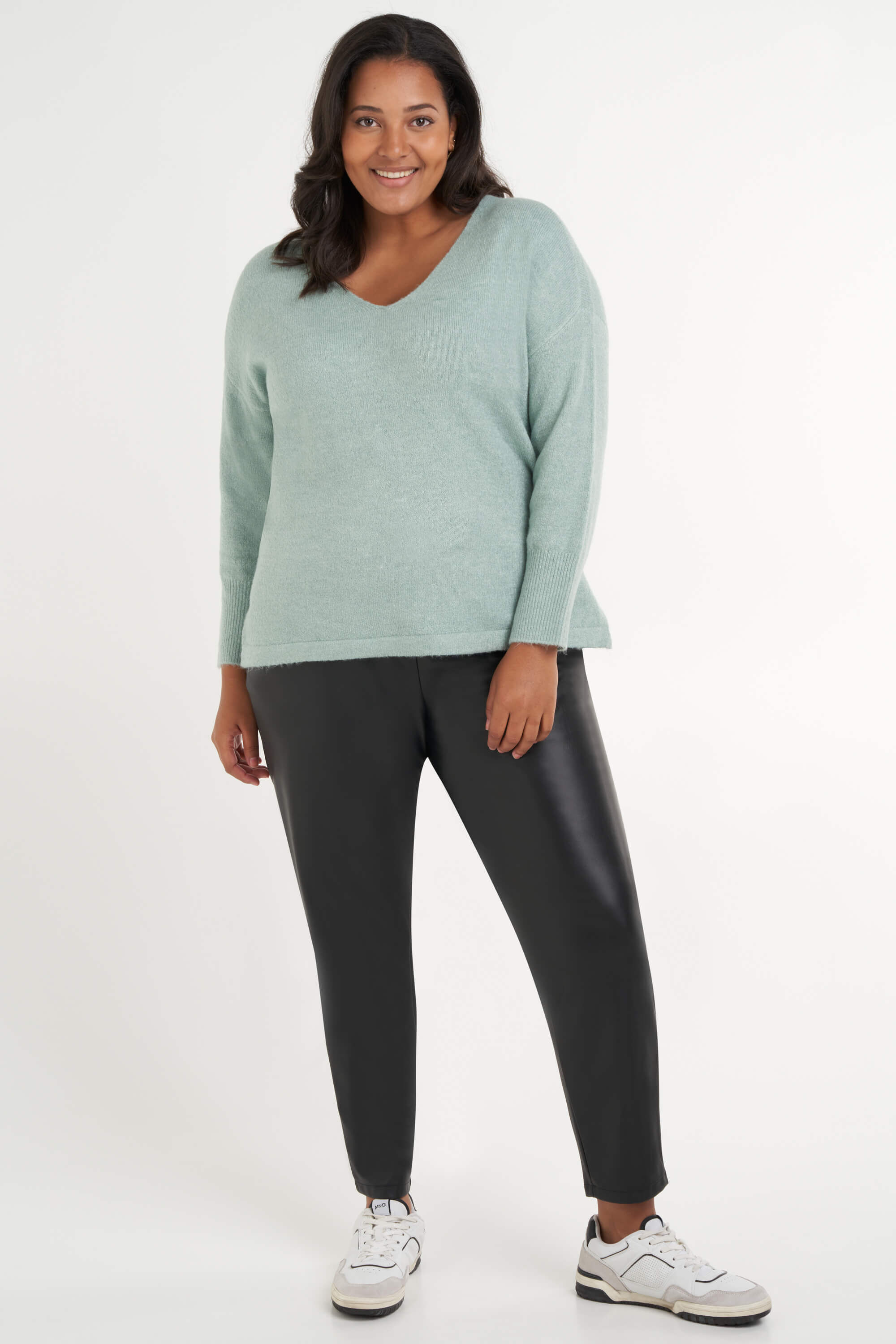 Trui met V-hals image number 5