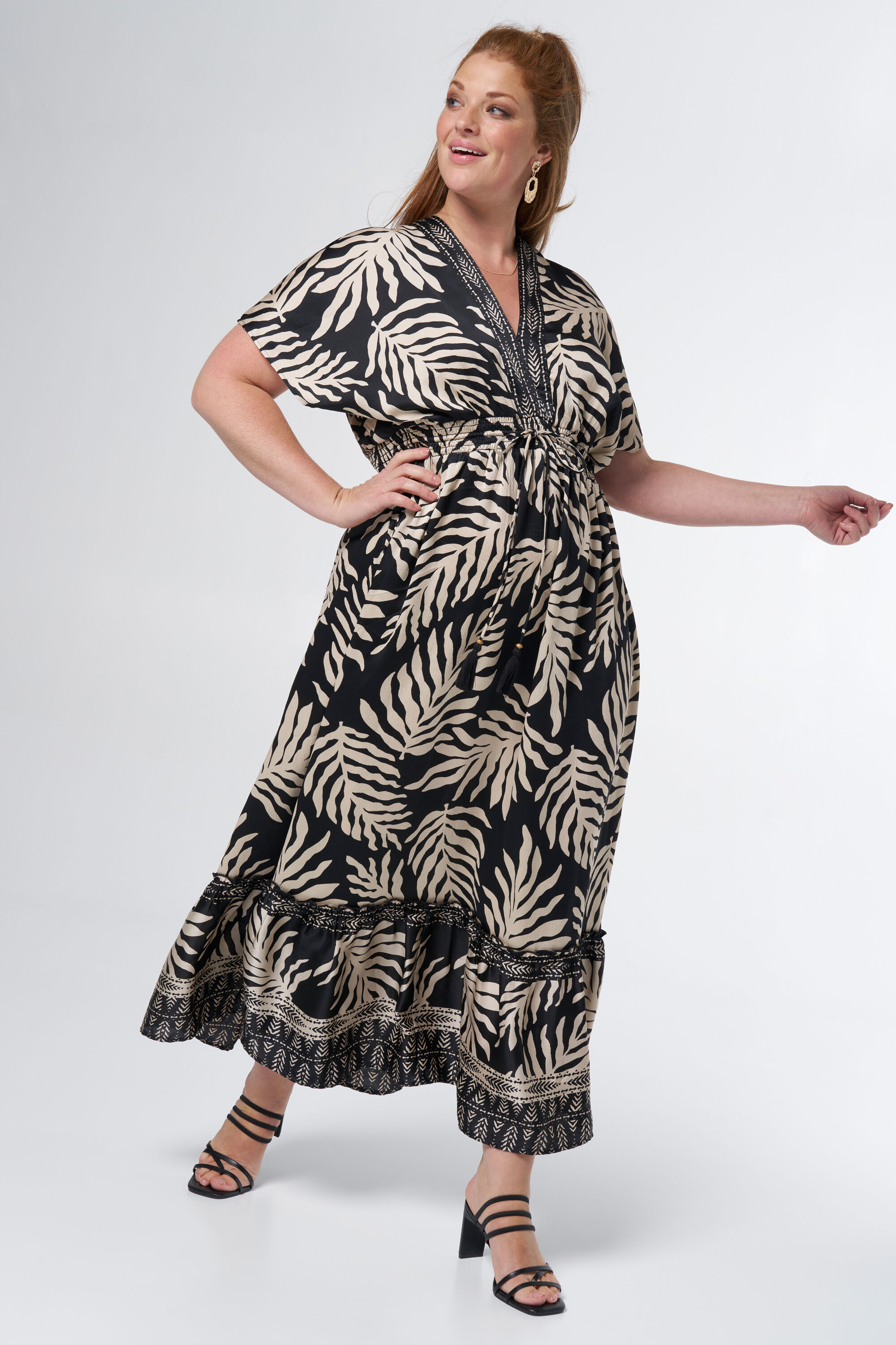 Maxi jurk met print