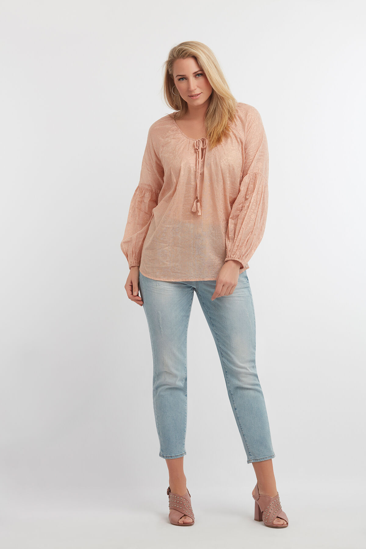 Jeans met sierpailletten image number 4