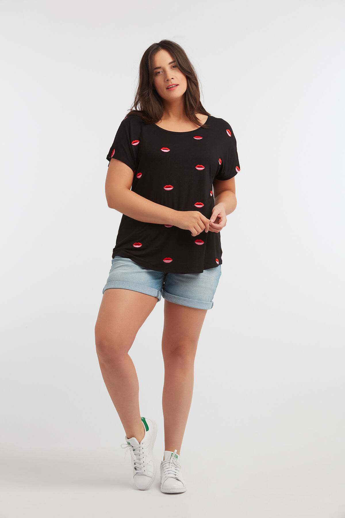 Denim short image number 3