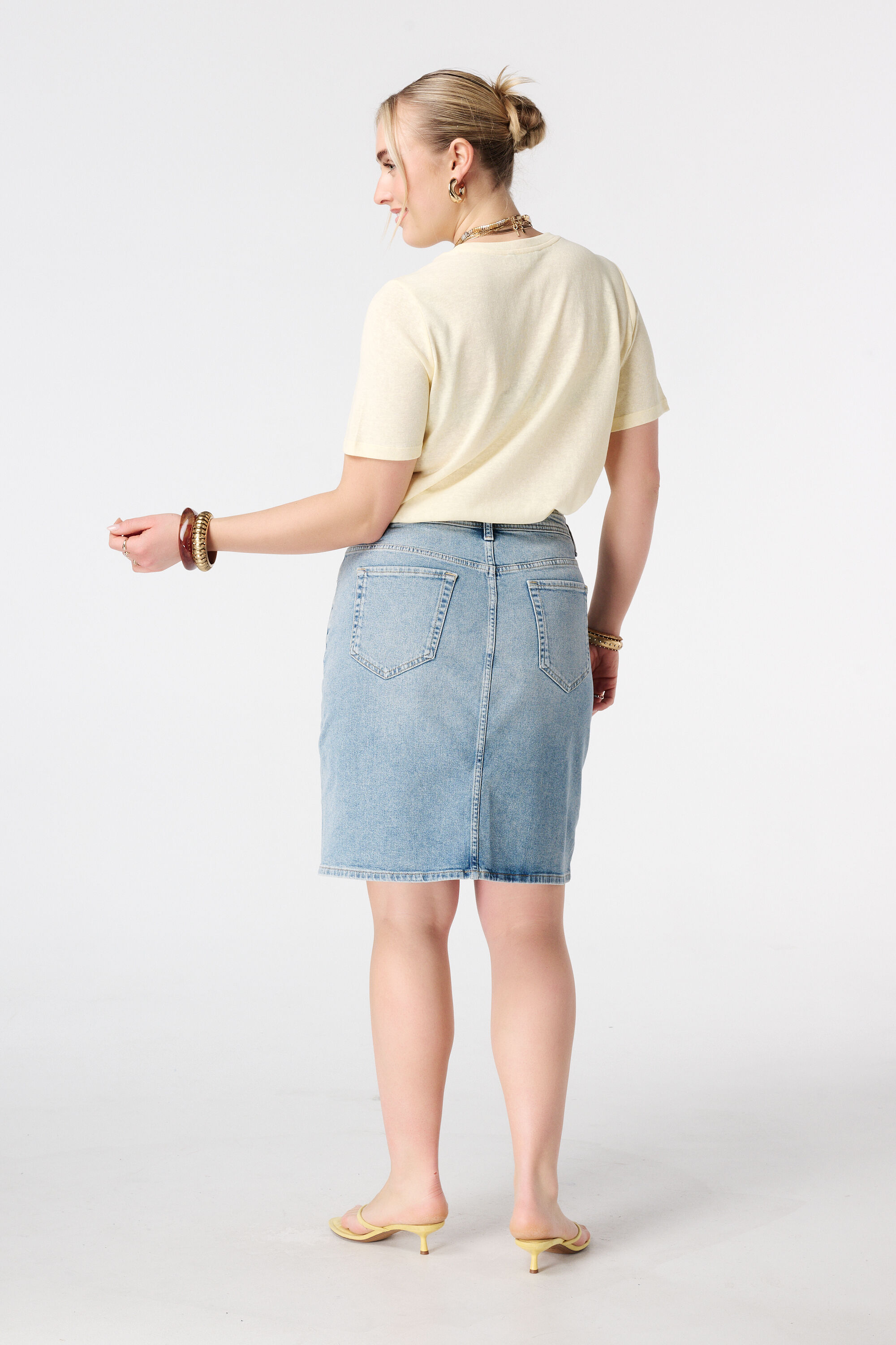 Denim rokje image number 3