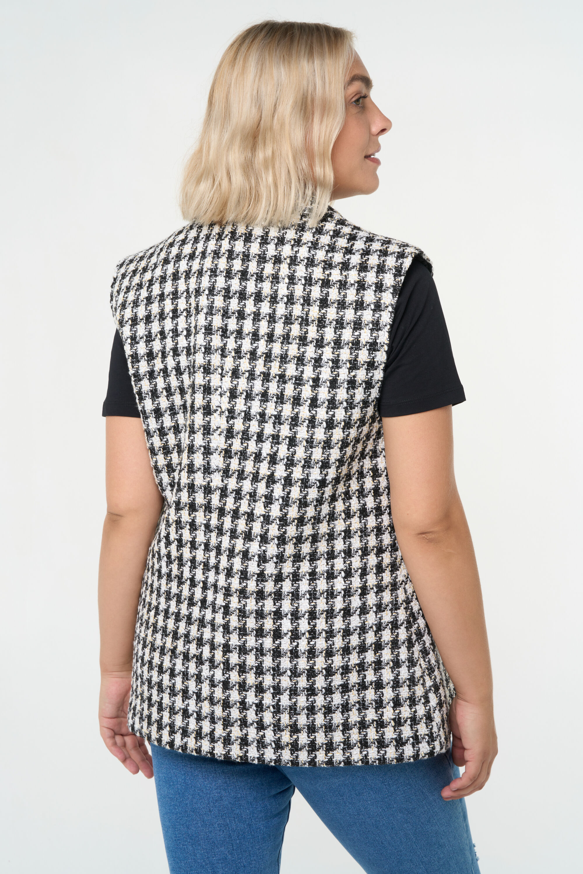 Tweed gilet image number 4